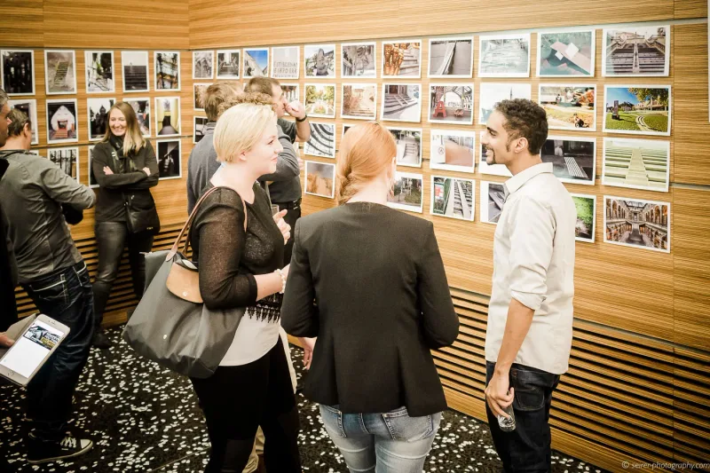 Preisverleihung des Fotowettbewerbes "Schöne Stufen, schräge Rampen"