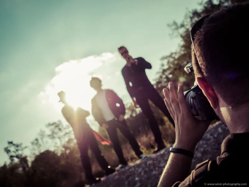 Bandshooting der Ribisls