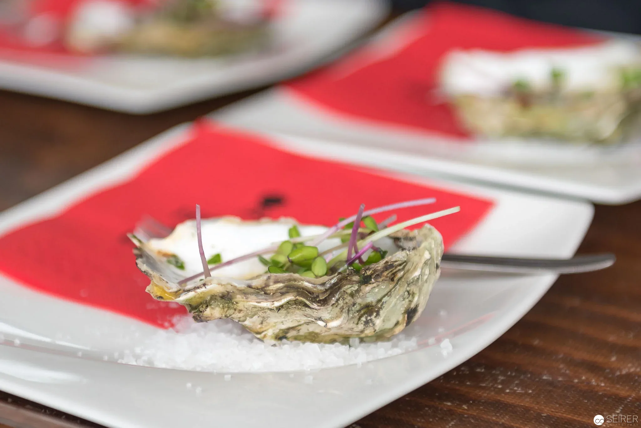 Gegrillte Austern