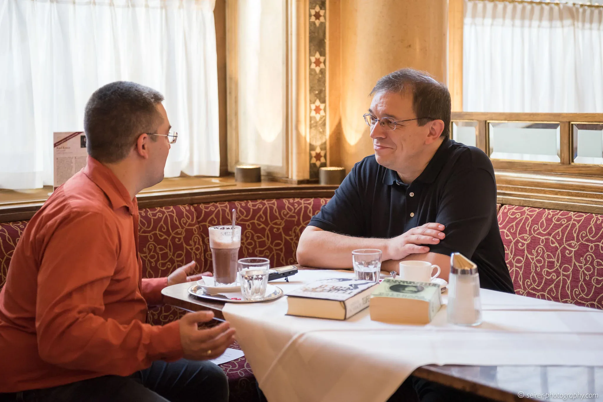 Andreas Eschbach mit Stefan Cernohuby