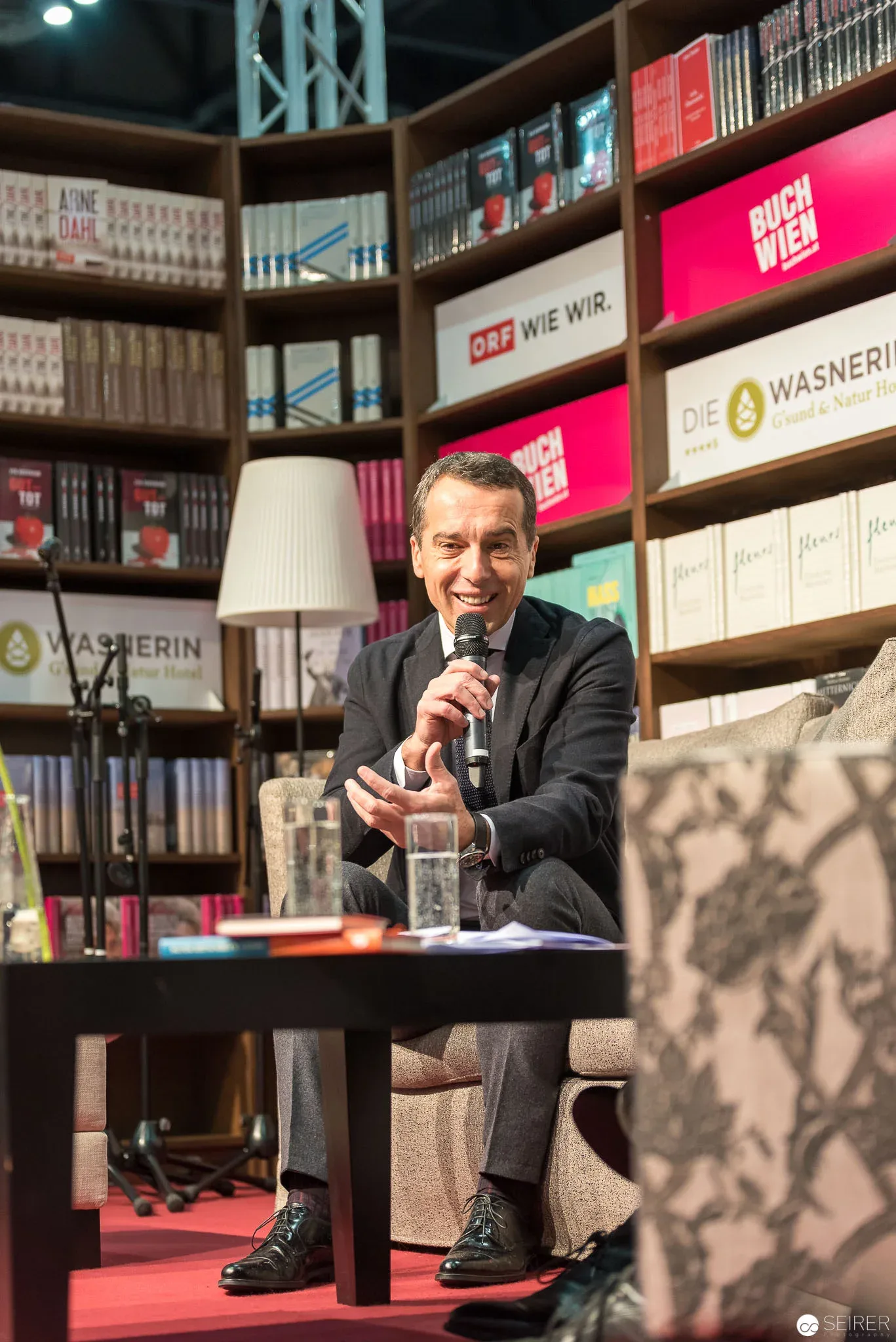 Christian Kern auf der Buch Wien 2016