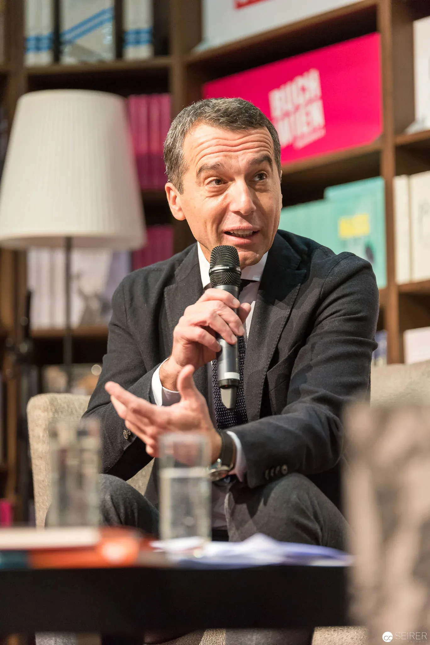 Christian Kern auf der Buch Wien 2016