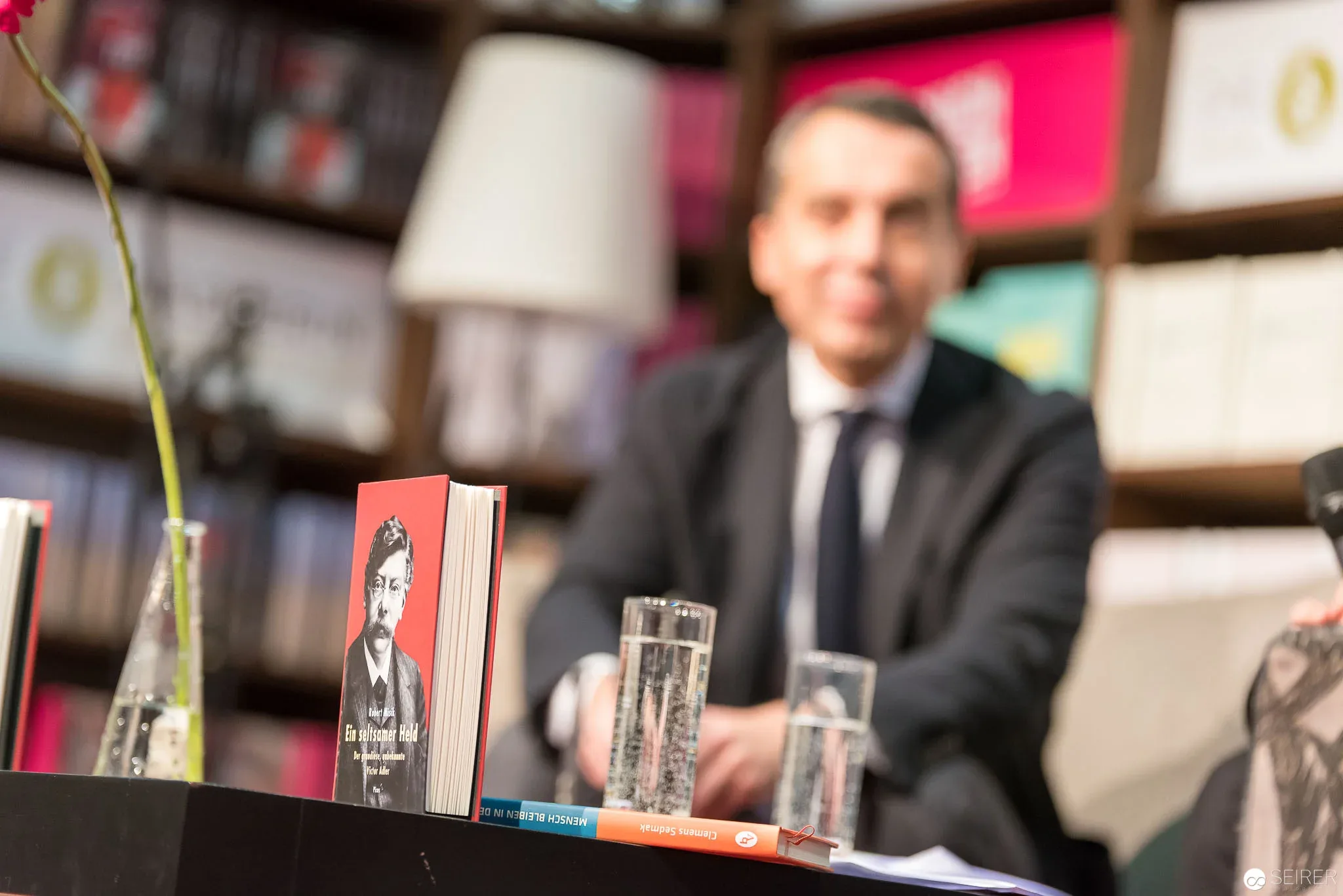 Christian Kern auf der Buch Wien 2016