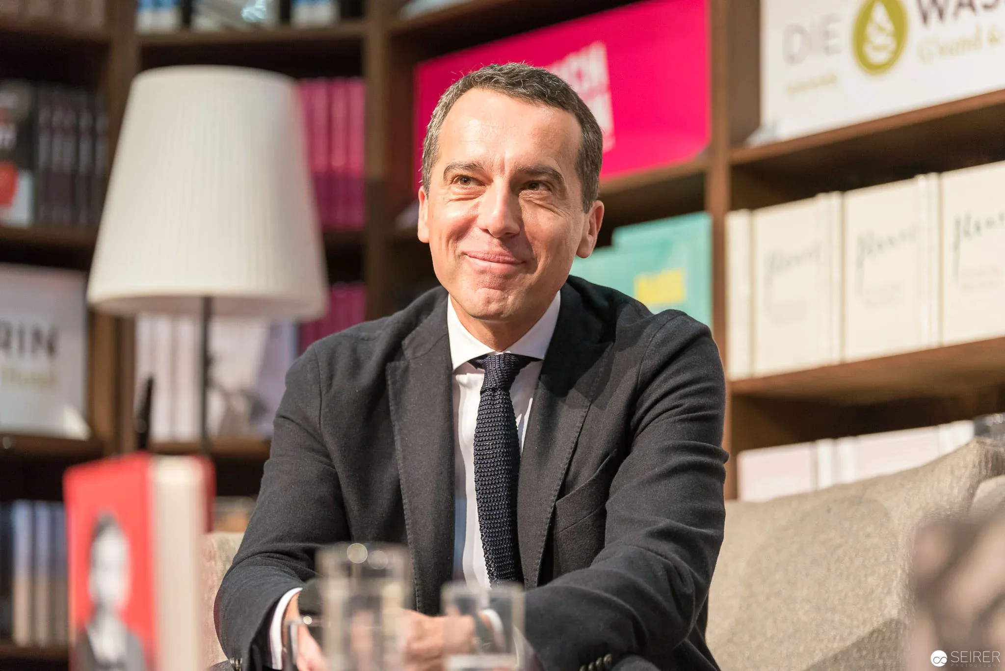 Christian Kern auf der Buch Wien 2016