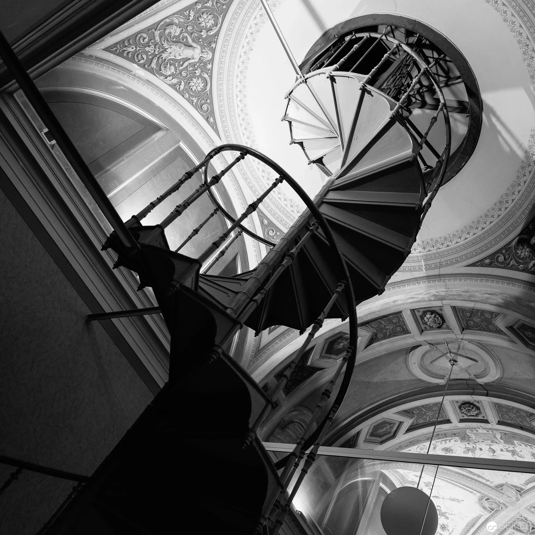Stiege im Kunsthistorischen Museum Wien (KHM)