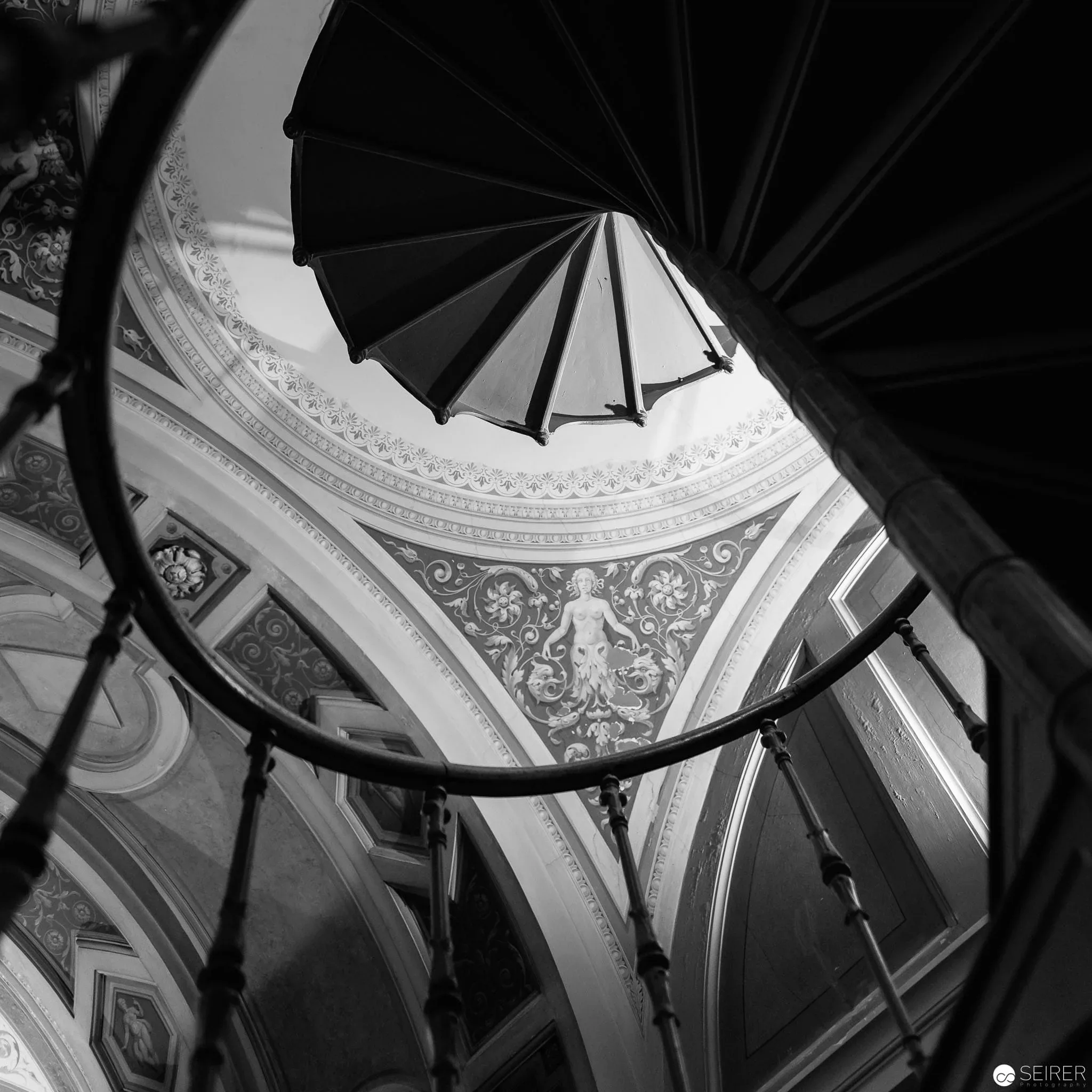 Stiege im Kunsthistorischen Museum Wien (KHM)