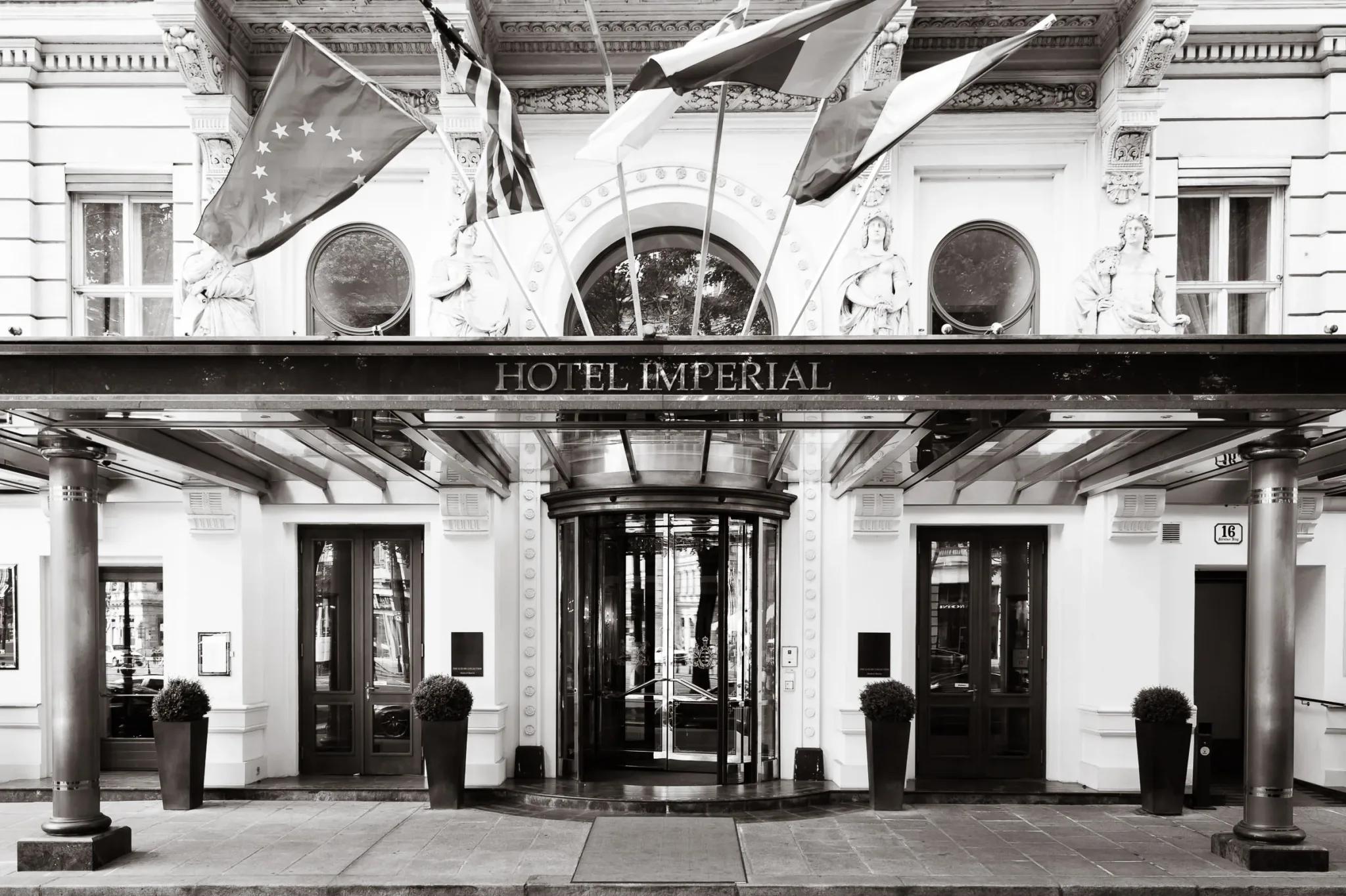 Eingangsbereich vom Hotel Imperial
