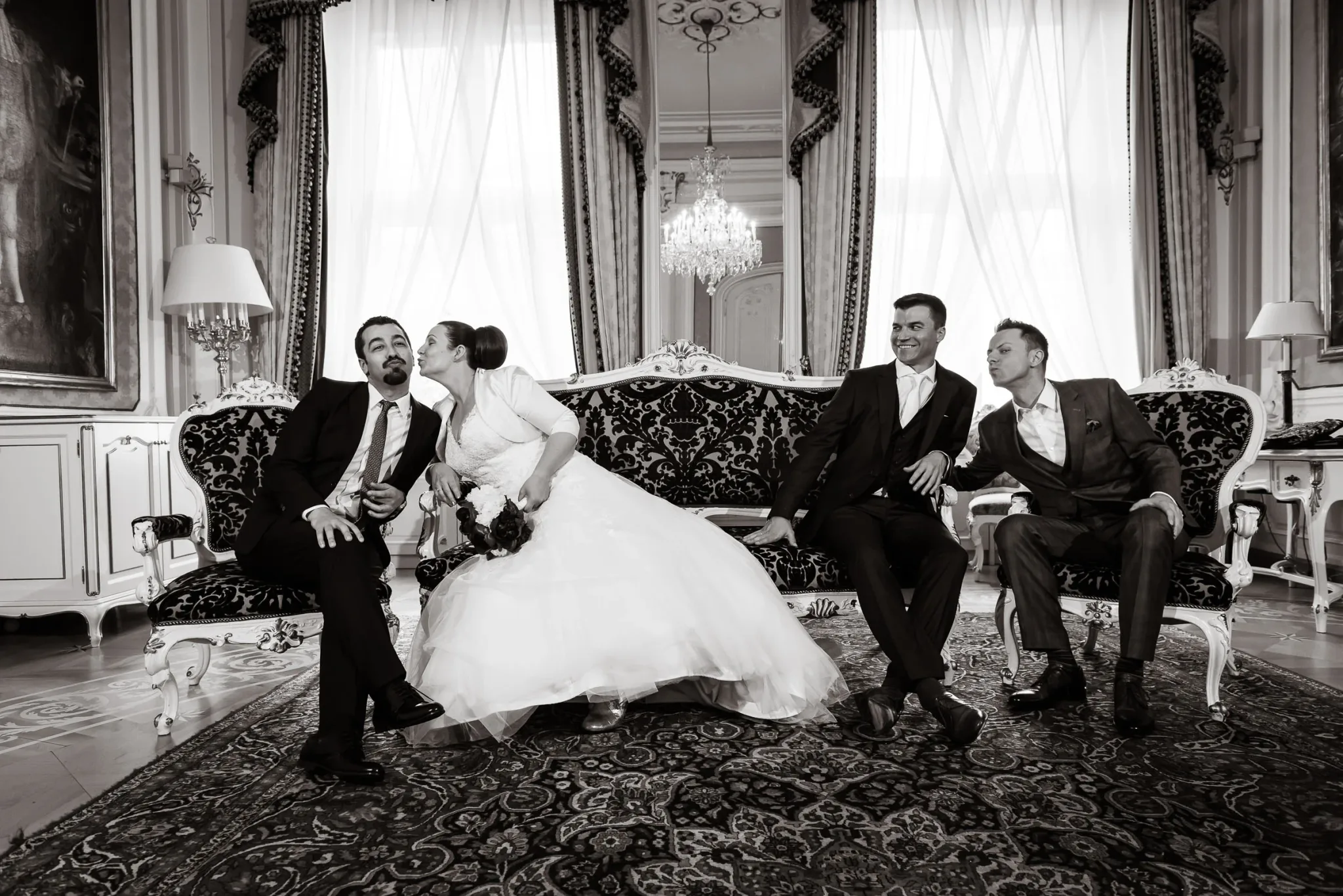 Shooting in der Fürstensuite