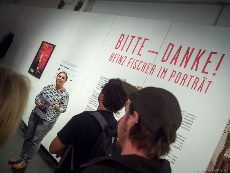 Ausstellung "Bitte - Danke!" - Heinz Fischer im Portrait - im Westlicht