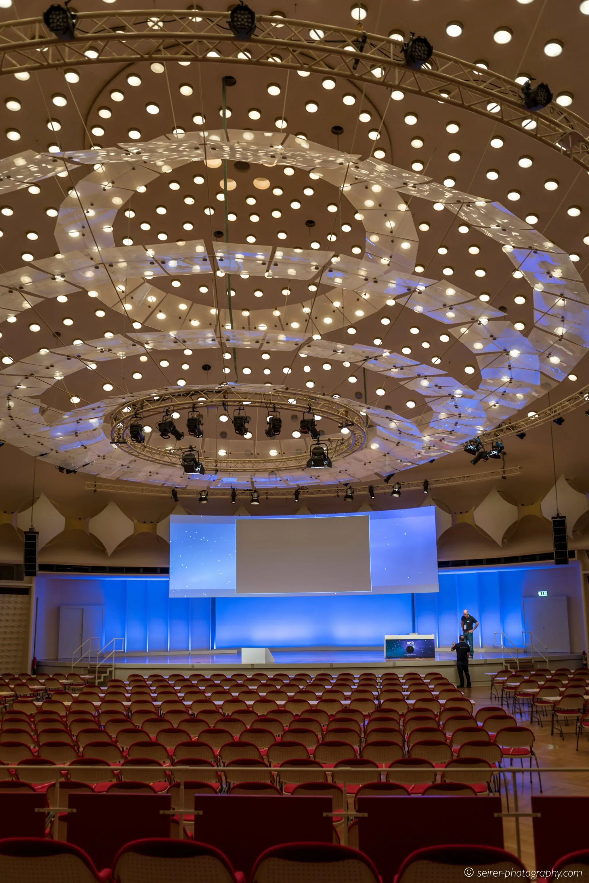 (Noch) leeres Congress Center (bcc) in Berlin