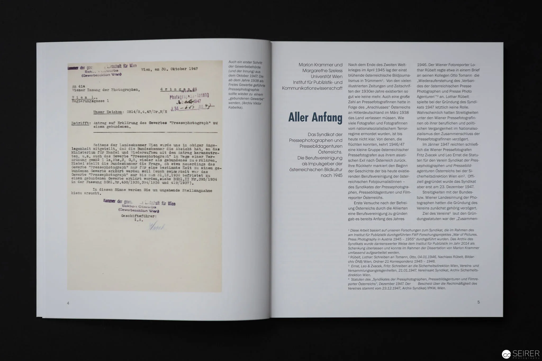 Der entscheidende Moment. 70 Jahre Syndikat Film Foto - Buchreview