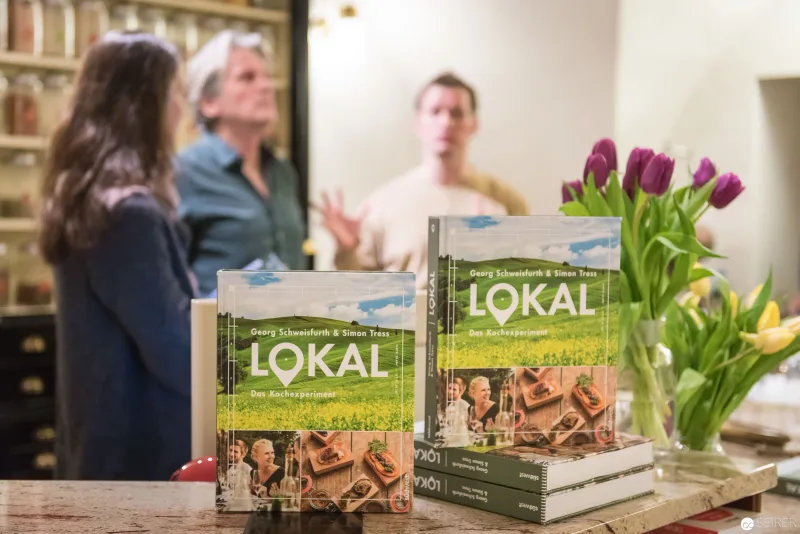 Buchpräsentation "Lokal - das Kochexperiment" von Georg Schweisfurth und Simon
