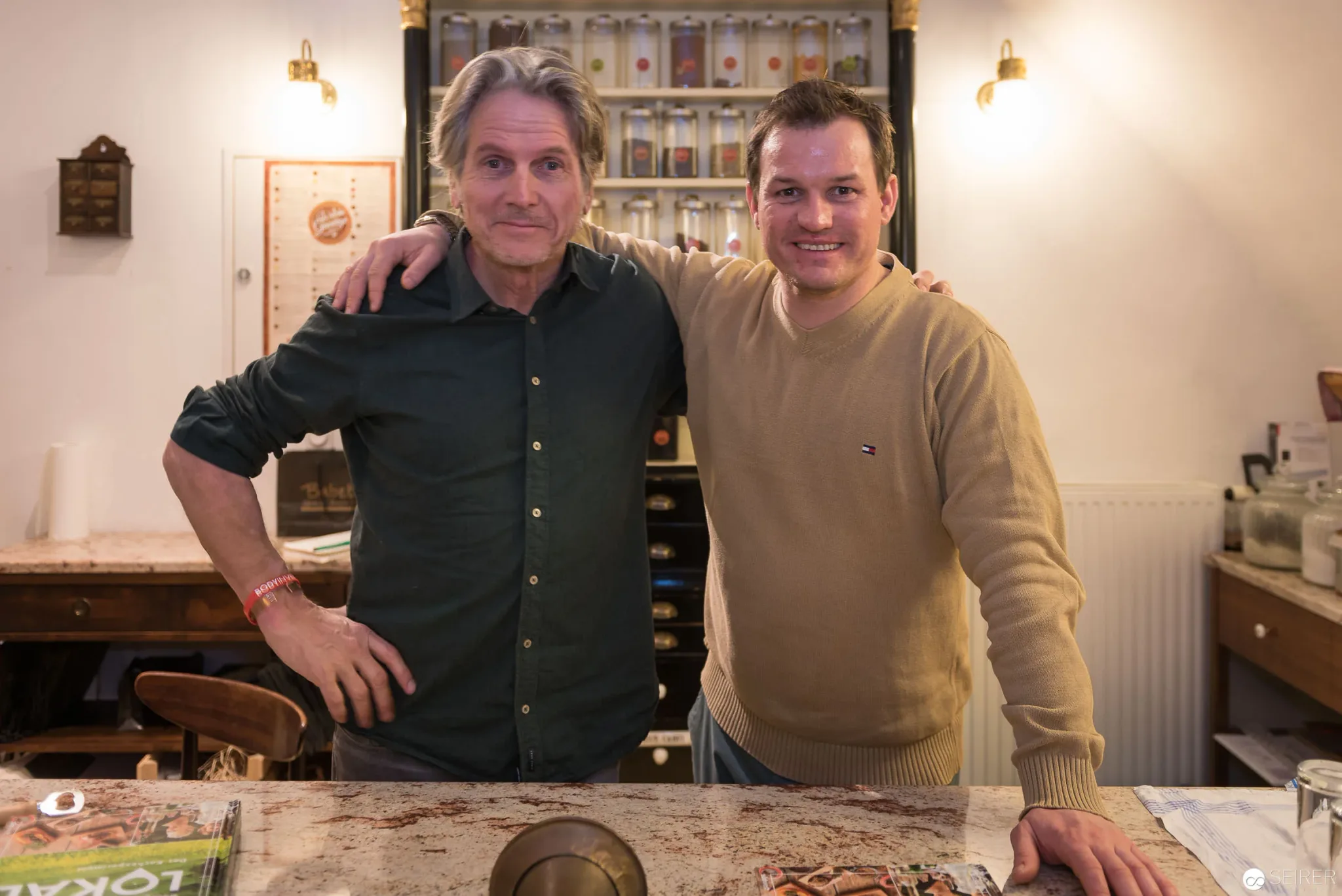 Georg Schweisfurth und Simon Tress