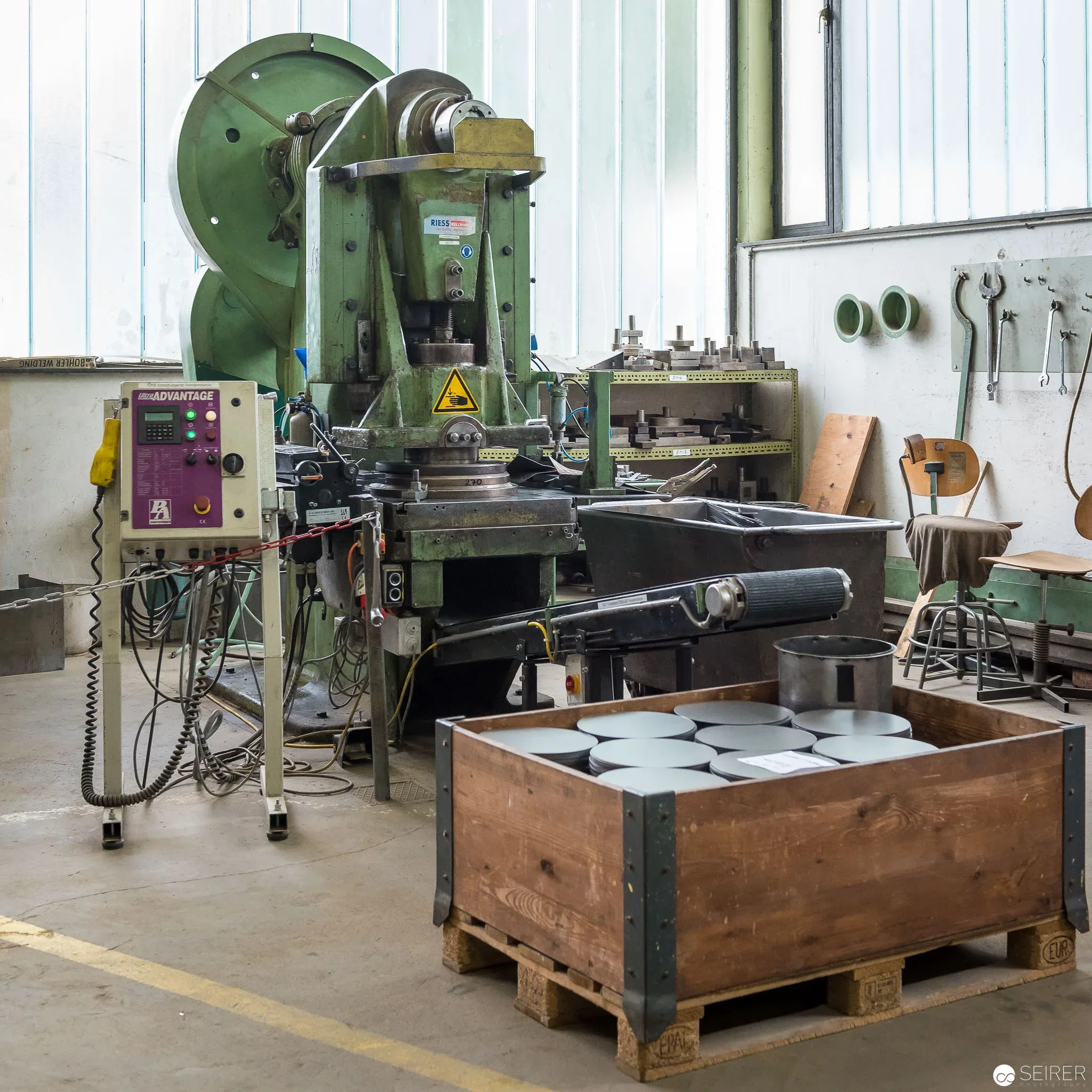 Maschinenhalle RIESS Emaille