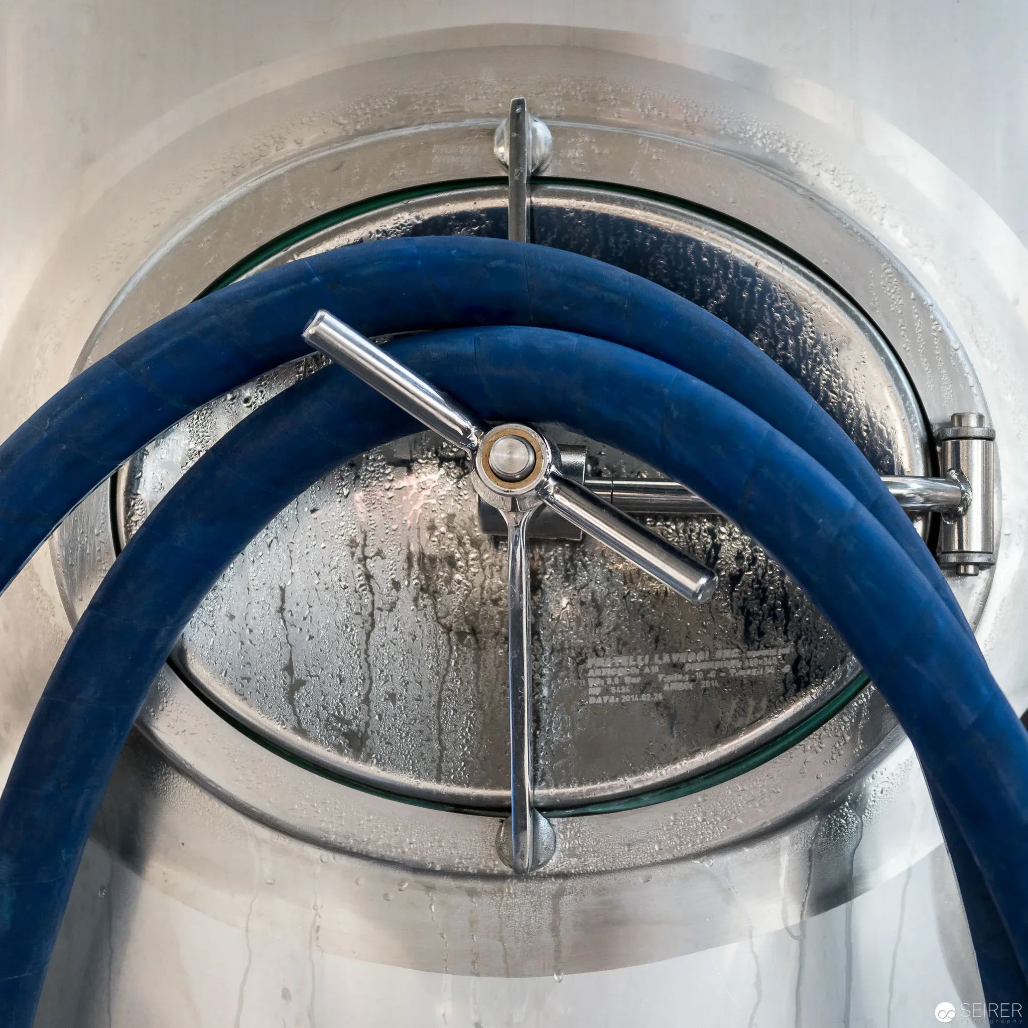 Stahltank im Brauwerk - Ottakringer Brauerei