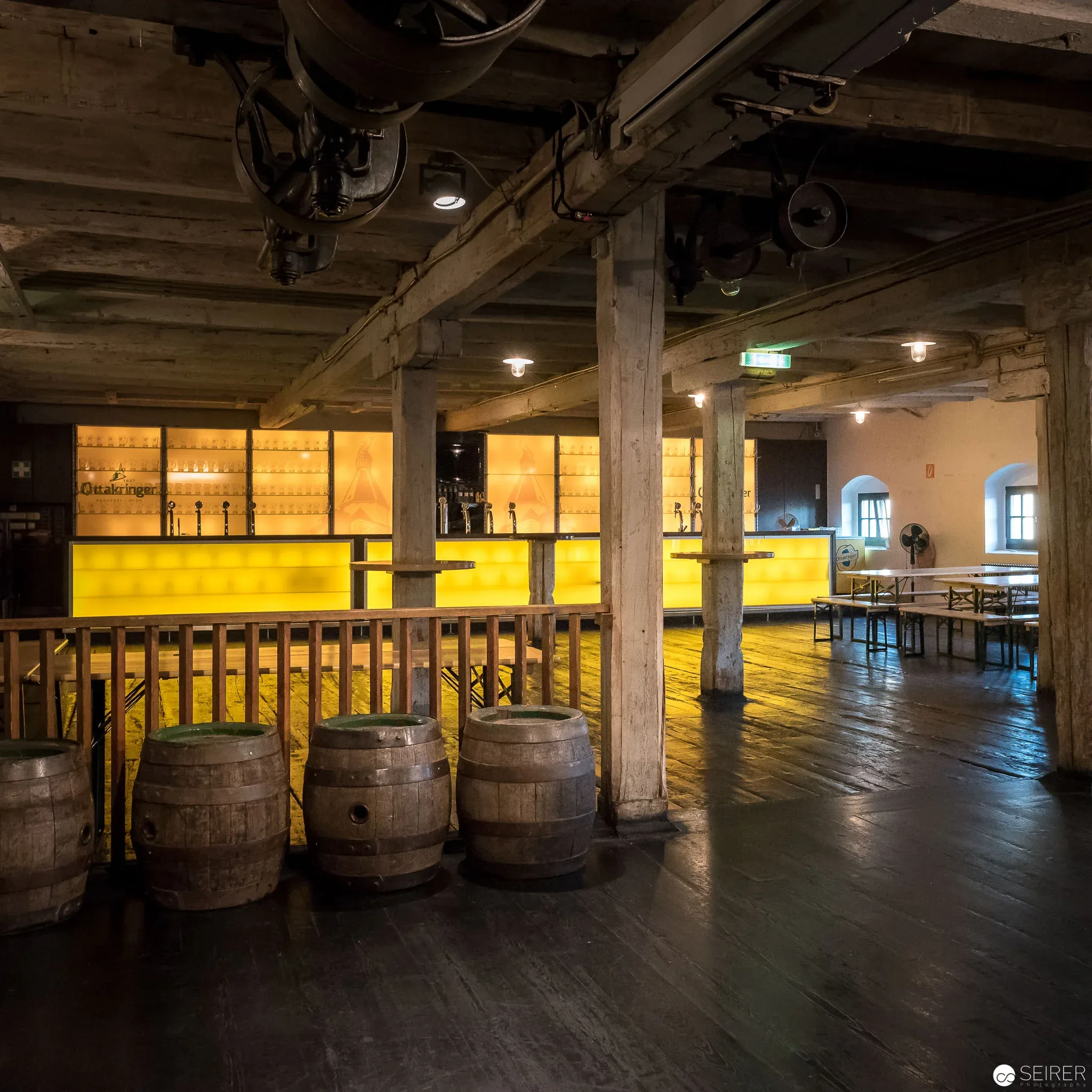 Gerstenboden in der Ottakringer Brauerei