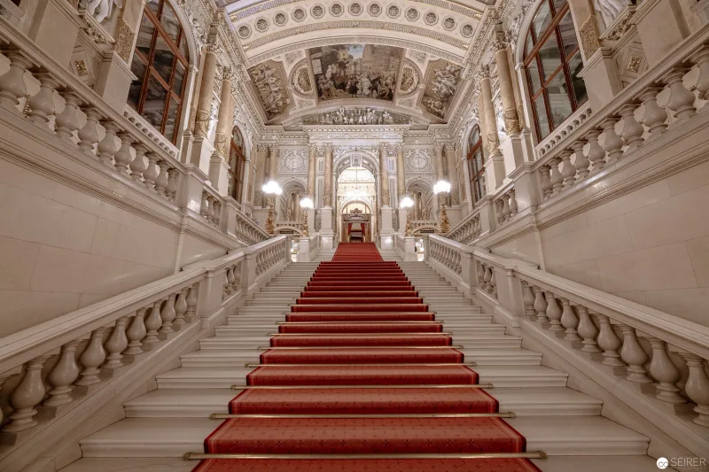 Backstage im Burgtheater (Architekturfotografie)