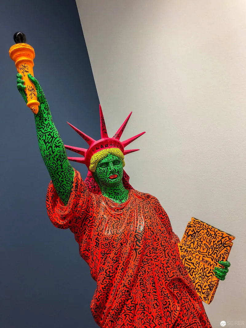 Bildwörter für die Massen: Keith Haring und sein Alphabet in der Albertina