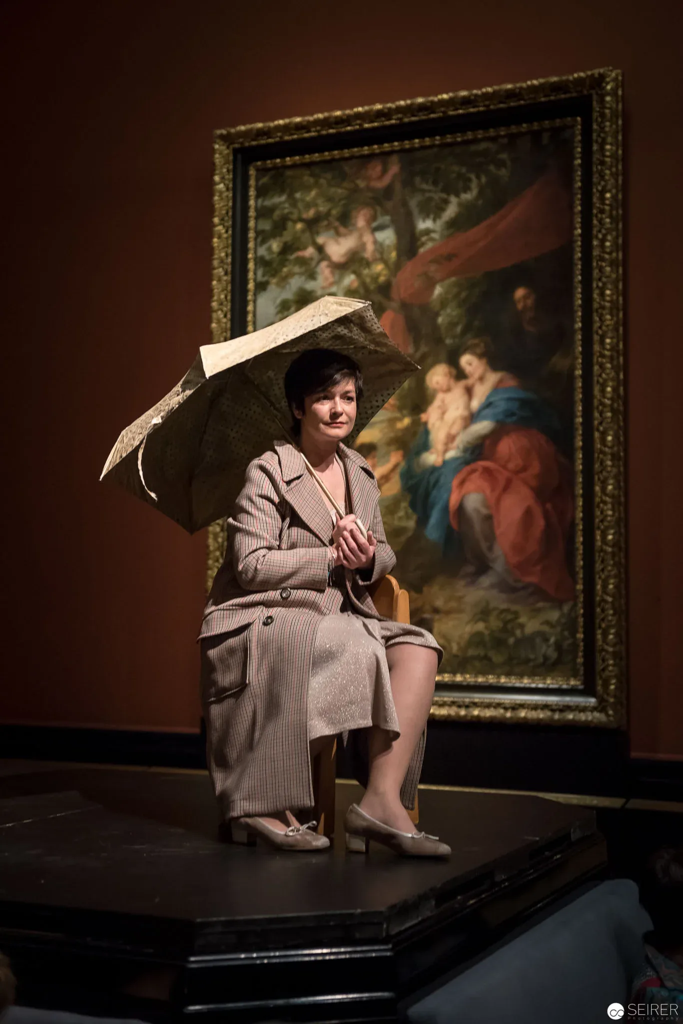 Katharina Stemberger in "Augenschmaus der Speckfalte" von Eva Menasse - Ganymed Nature