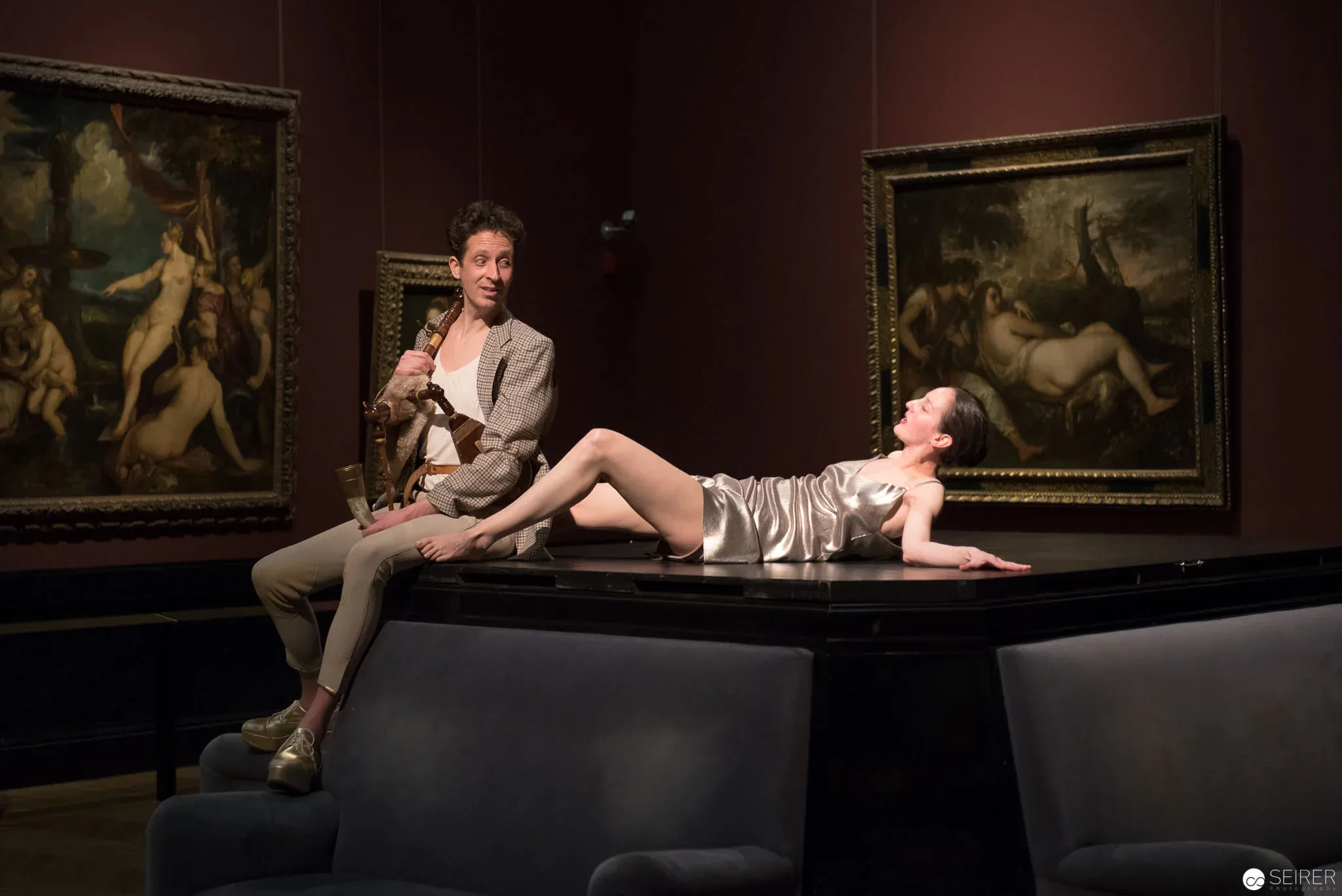Petra Gstrein und Albin Paulus in "Der Flirt" - Ganymed Nature