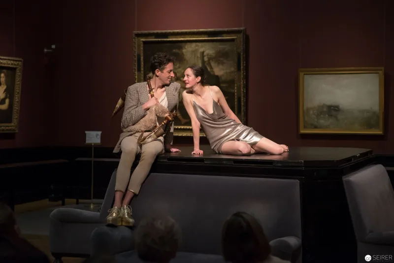 Kunstperformance "Ganymed - Nature" im Kunsthistorischen Museum Wien