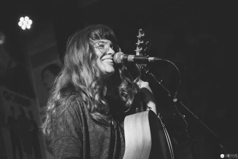 Kanadische Singer/Songwriterin Megan Nash in Wien (Konzertfotografie)