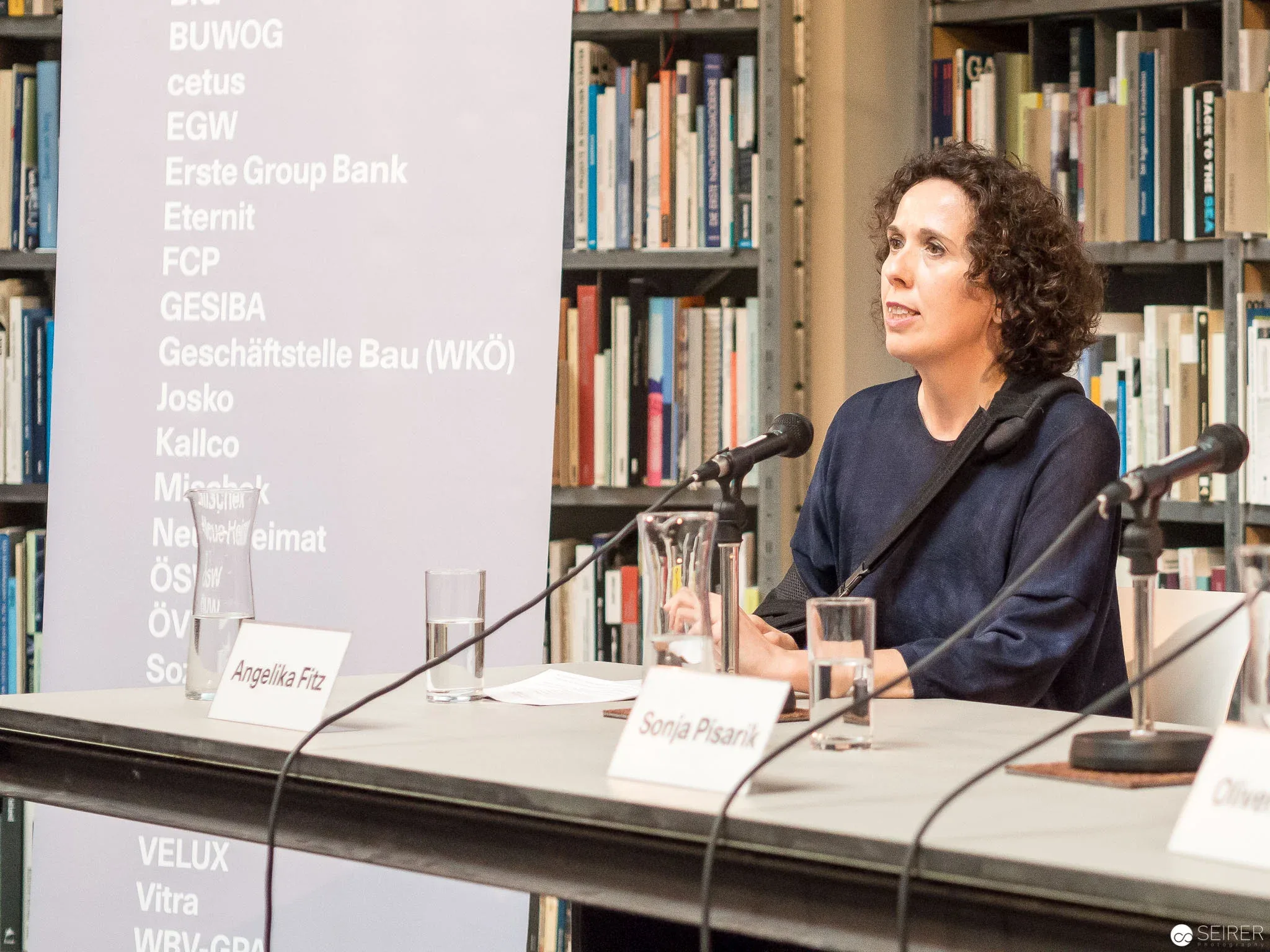 Pressekonferenz mit Angelika Fritz