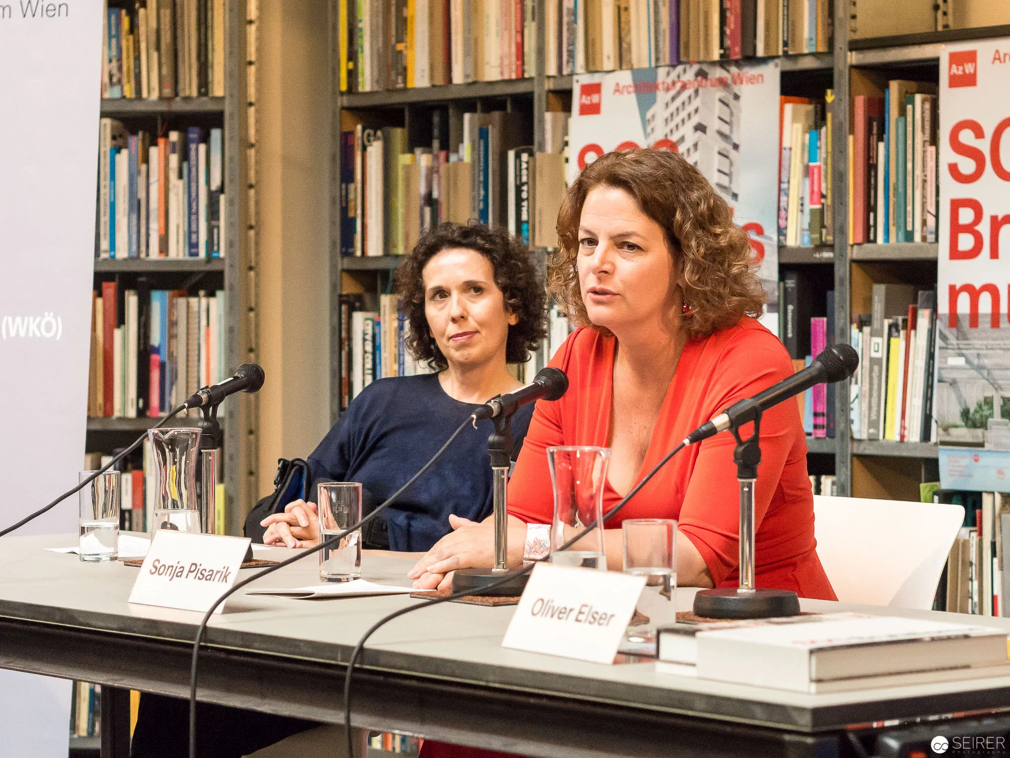 Pressekonferenz mit Angelika Fritz, Sonja Pisarik