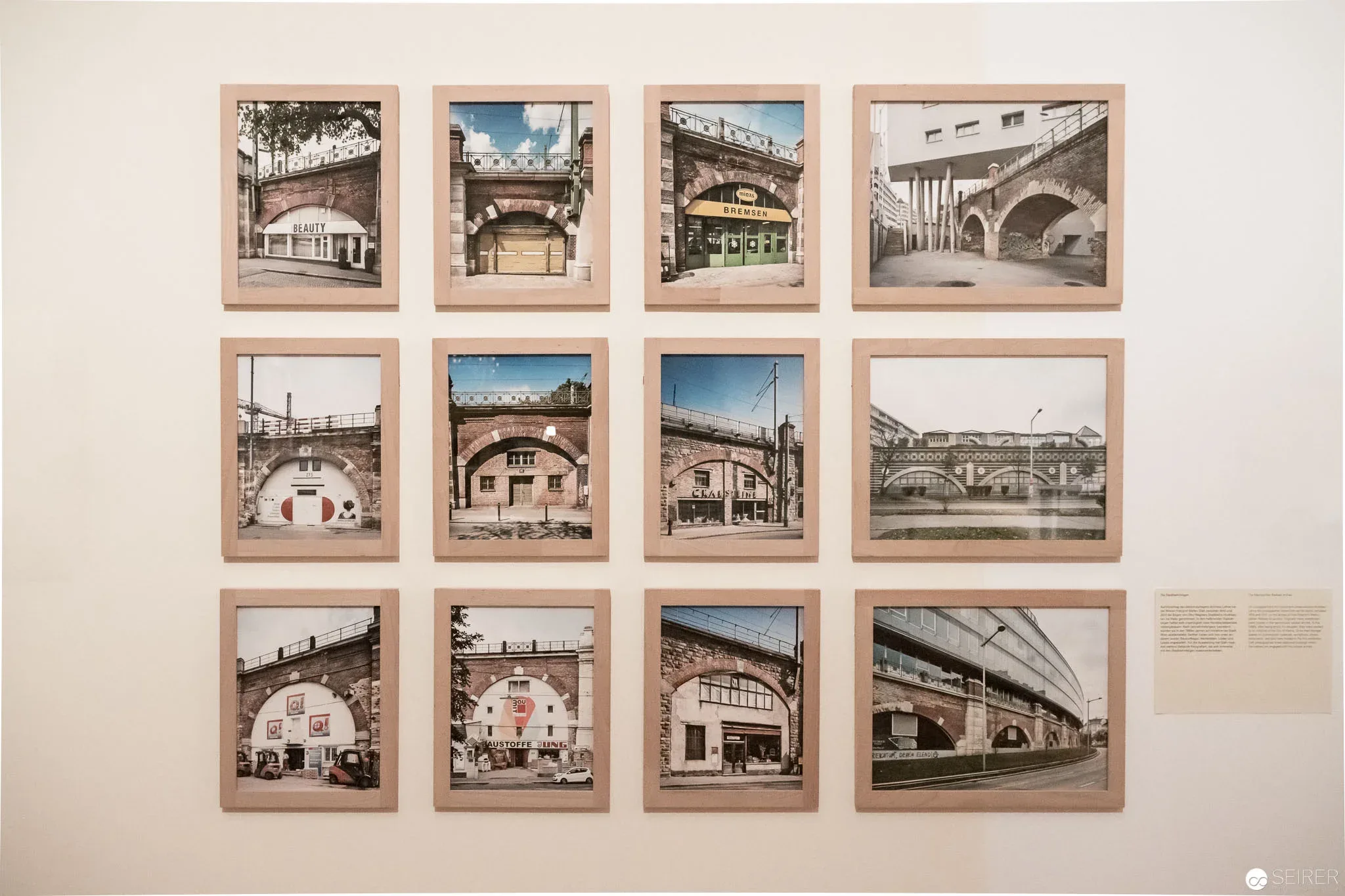 Stadtbahnbögen von Stefan Oláh, "Post Otto Wagner" im MAK Wien
