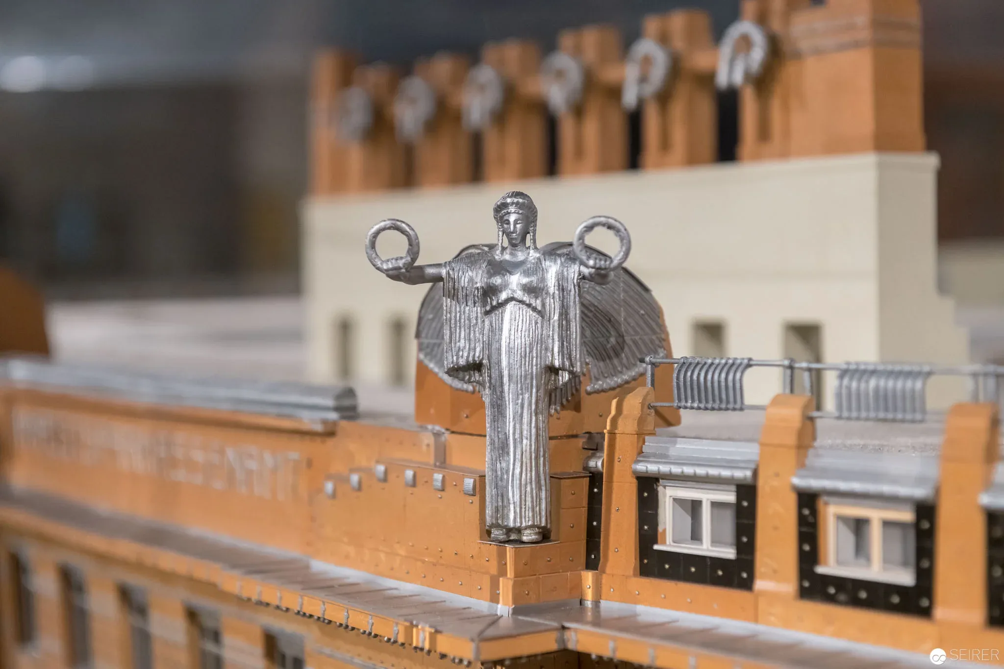 Modelldetail Postsparkasse, "Post Otto Wagner" im MAK Wien