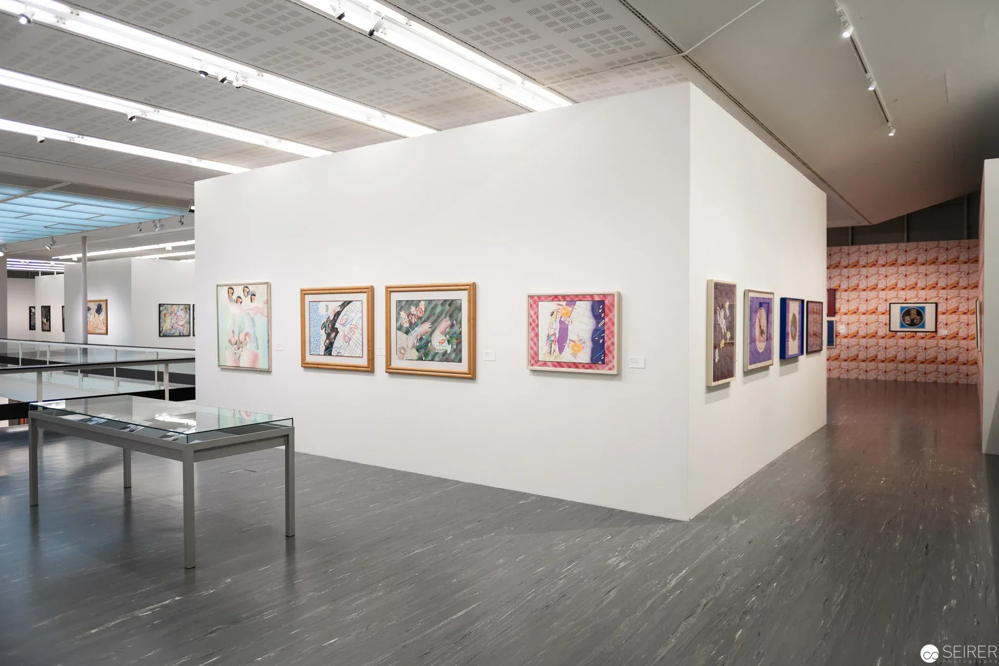 Ausstellung "Feuerstelle" von Christian Ludwig Attersee im Belvedere21