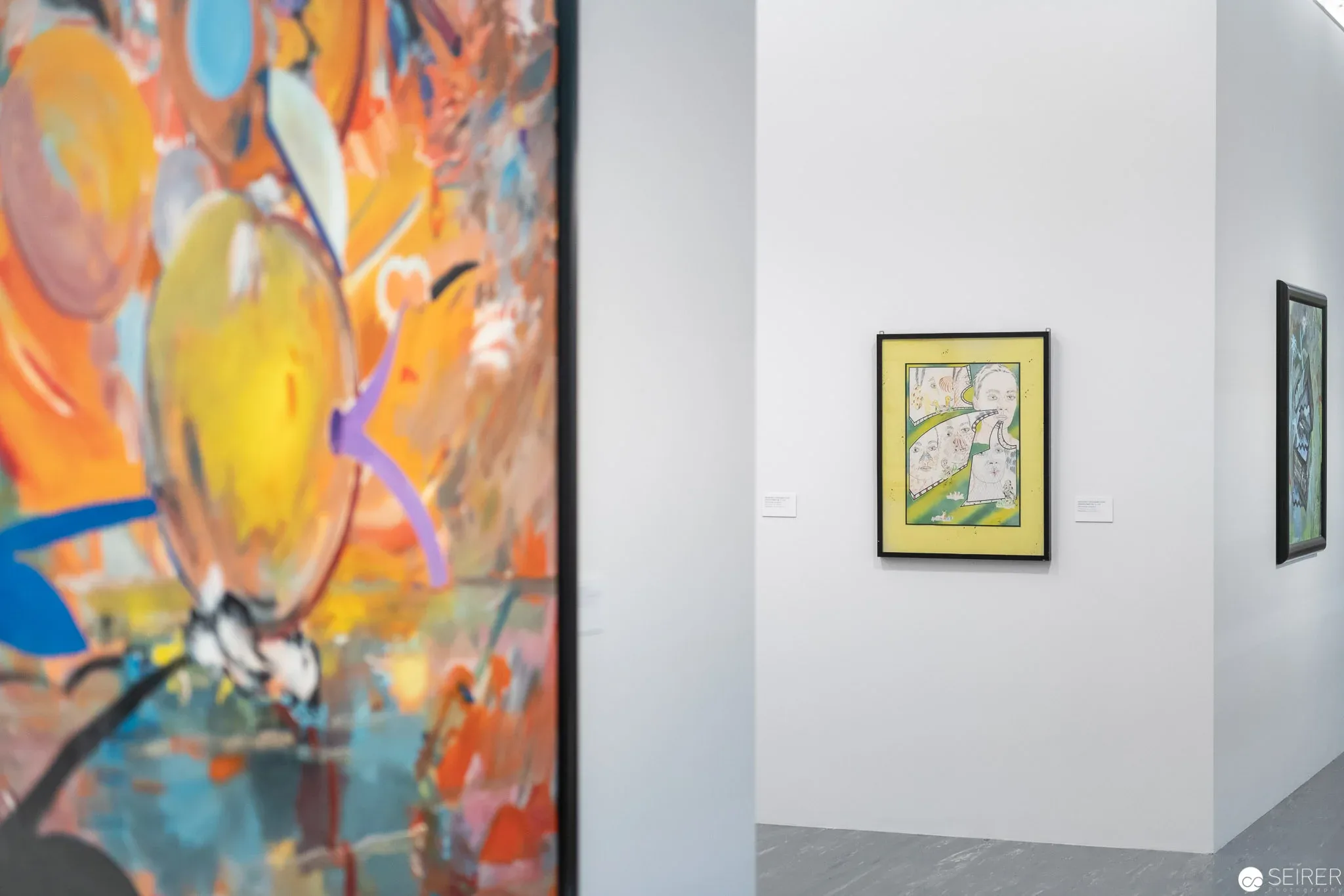 Ausstellung "Feuerstelle" von Christian Ludwig Attersee im Belvedere21