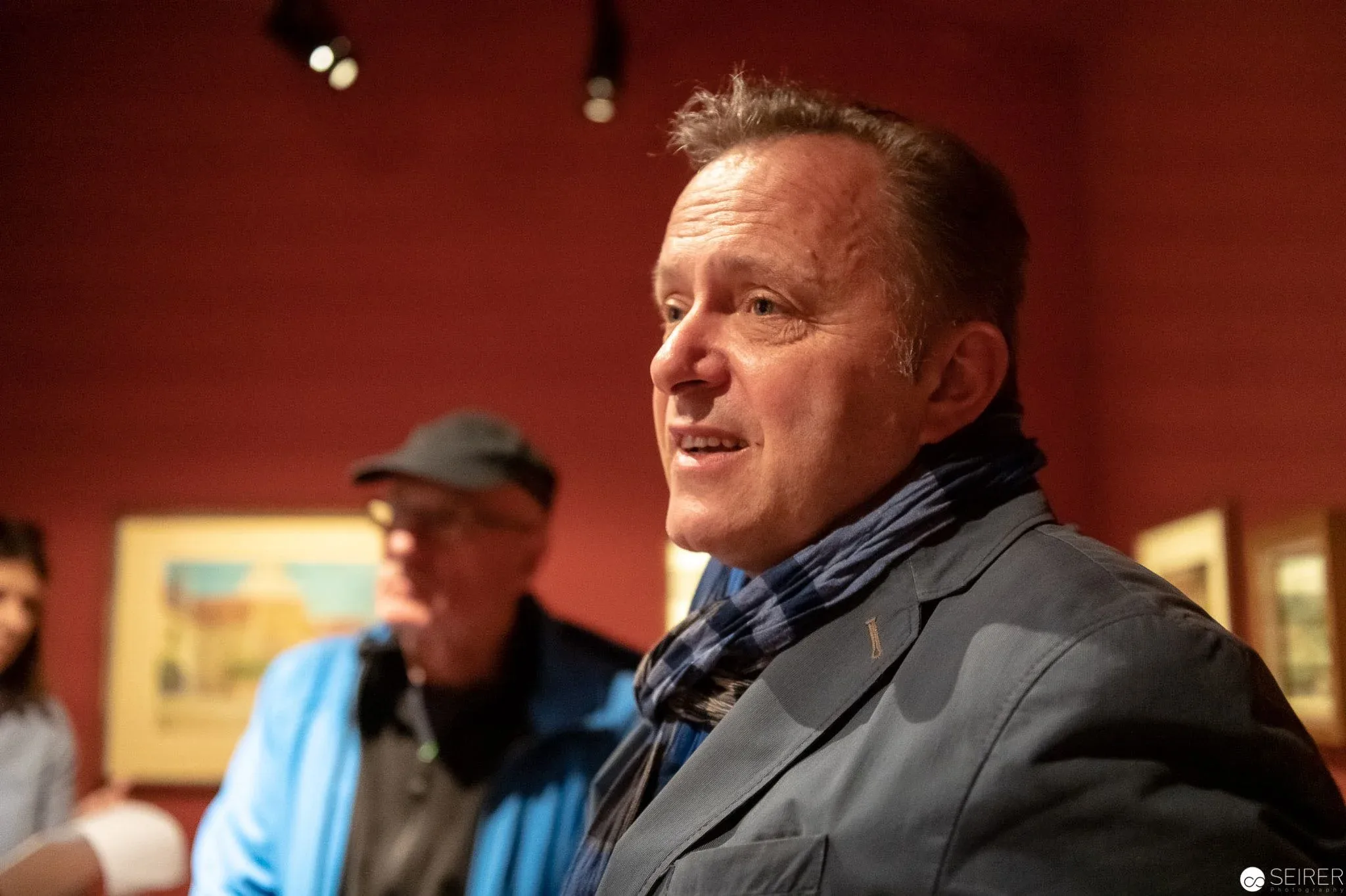 Kurator Christian Bauer in der Schatzkammer des Egon Schiele Museums