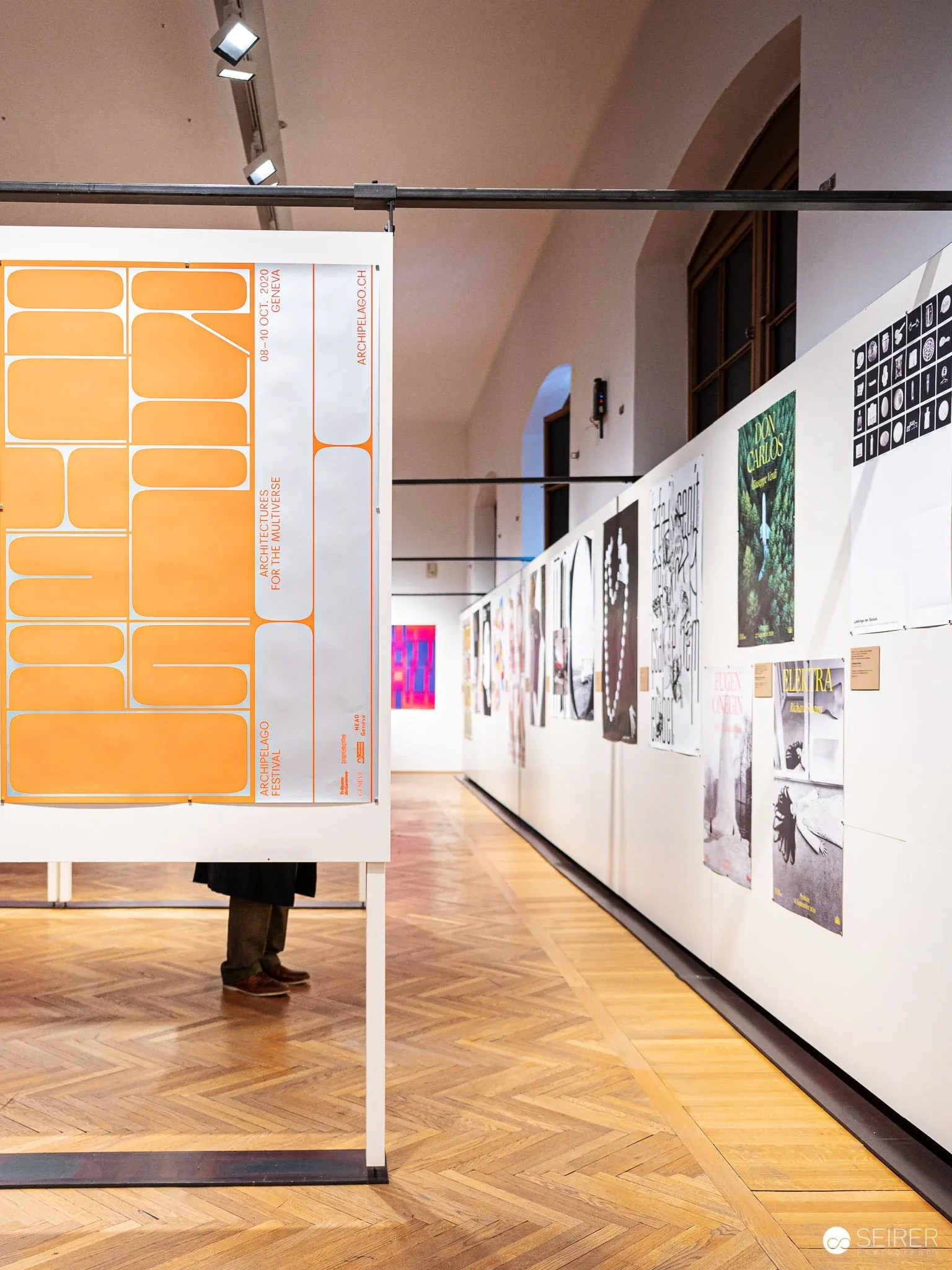 Ausstellungsansicht 100 Beste Plakate, MAK, Wien, 2021