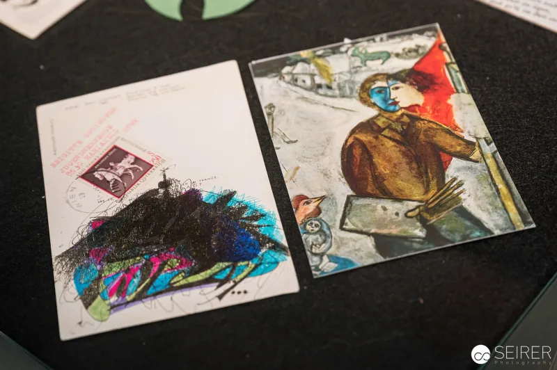 Mail Art ganz analog - Padhi Frieberger im Westlicht