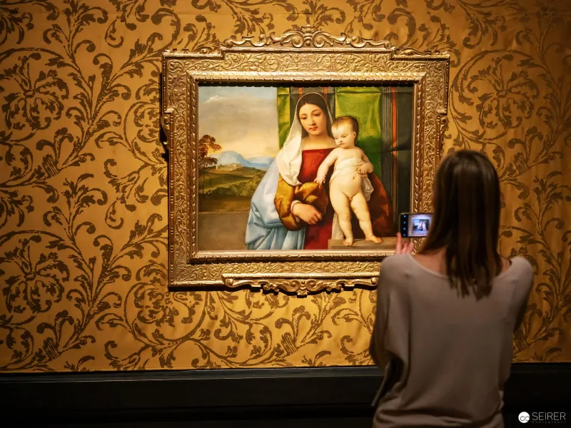 Tizians Frauenbild(ER) im KHM