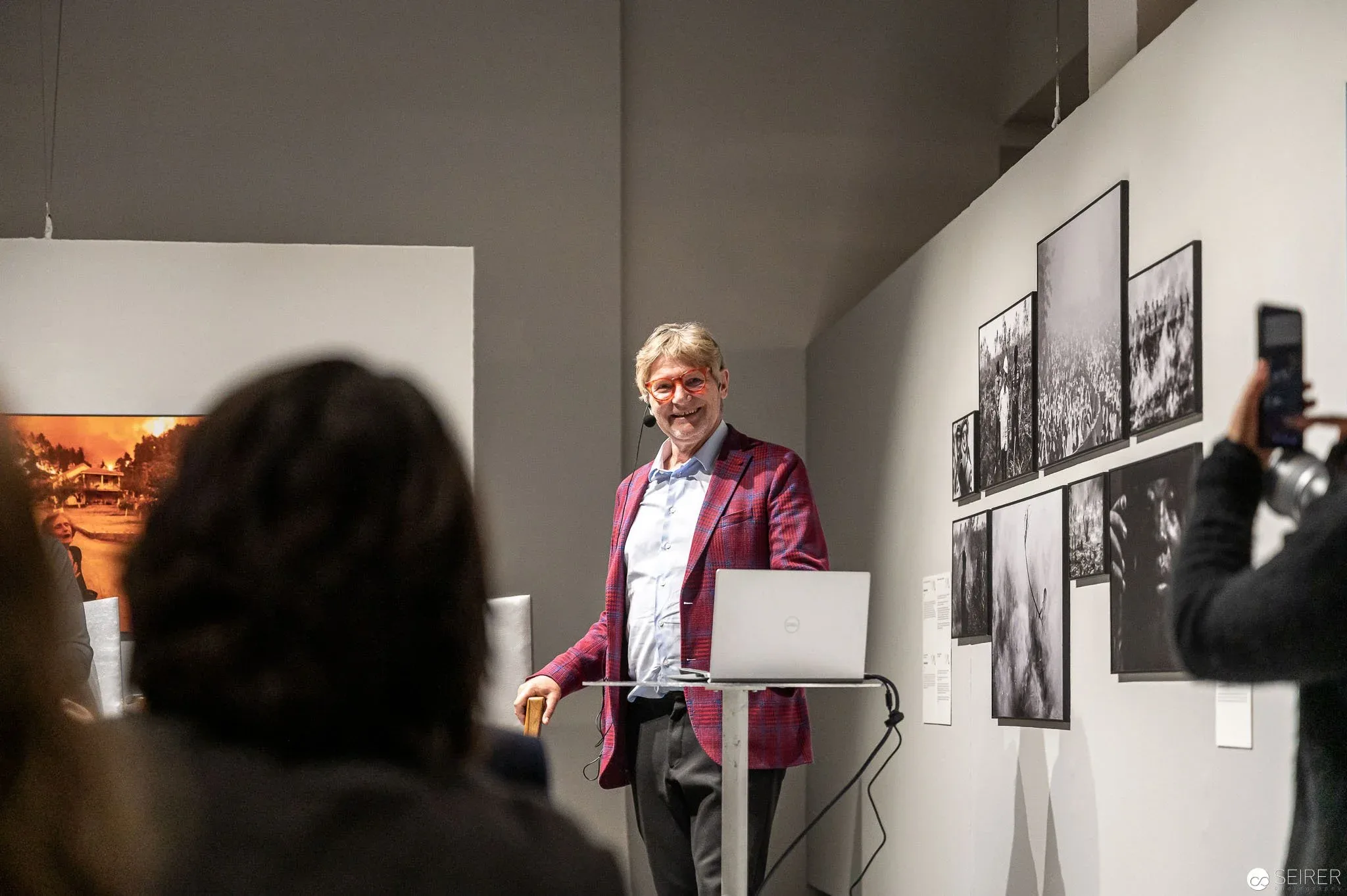 Buchpräsentation "Die Kamera" von Elfie Semotan und Ferdinand Schmatz - Peter Coeln im Westlicht
