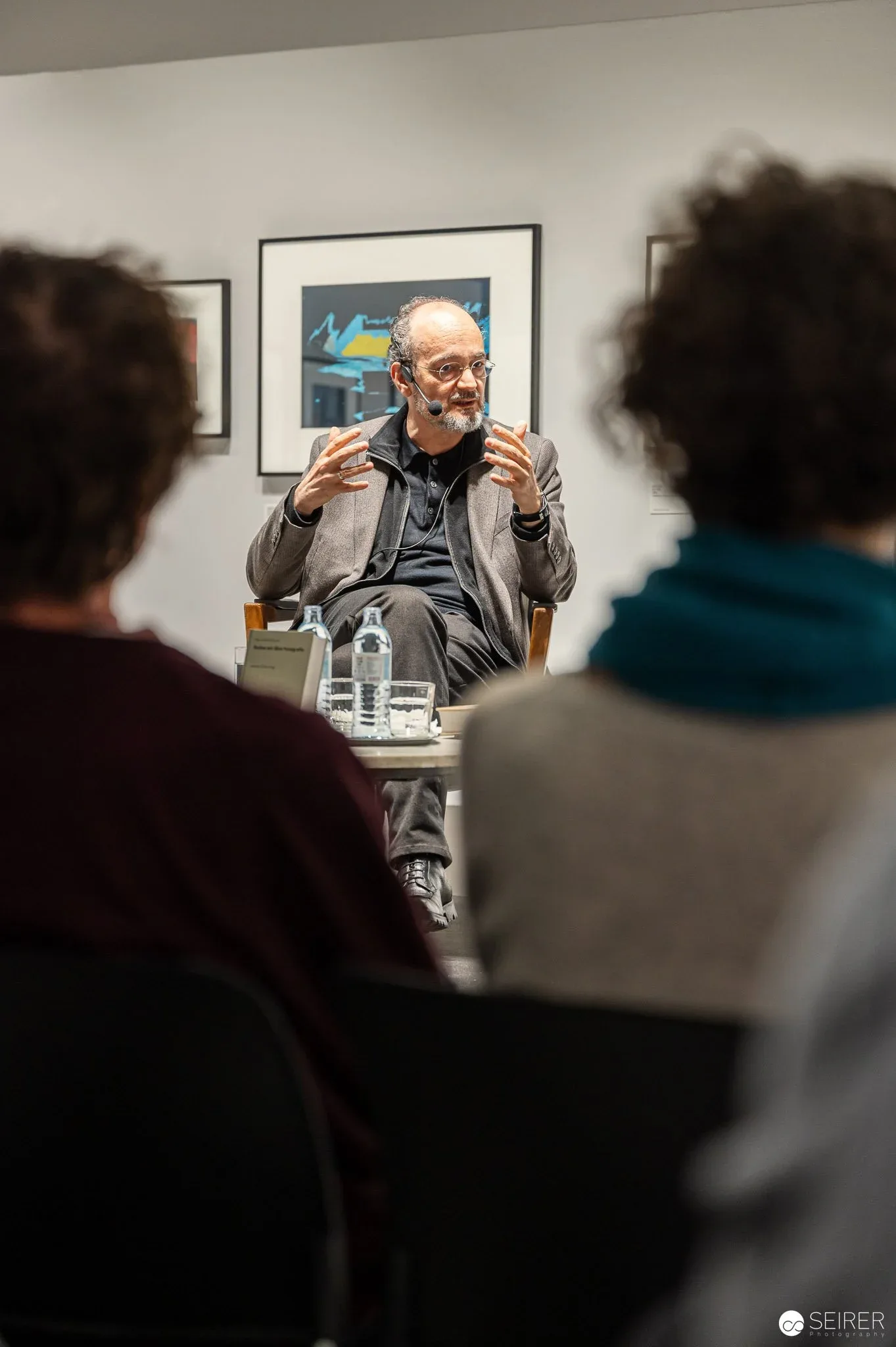 Buchpräsentation "Reden wir über Fotografie" von Hans-Michael Koetzle, Westlicht, Wien