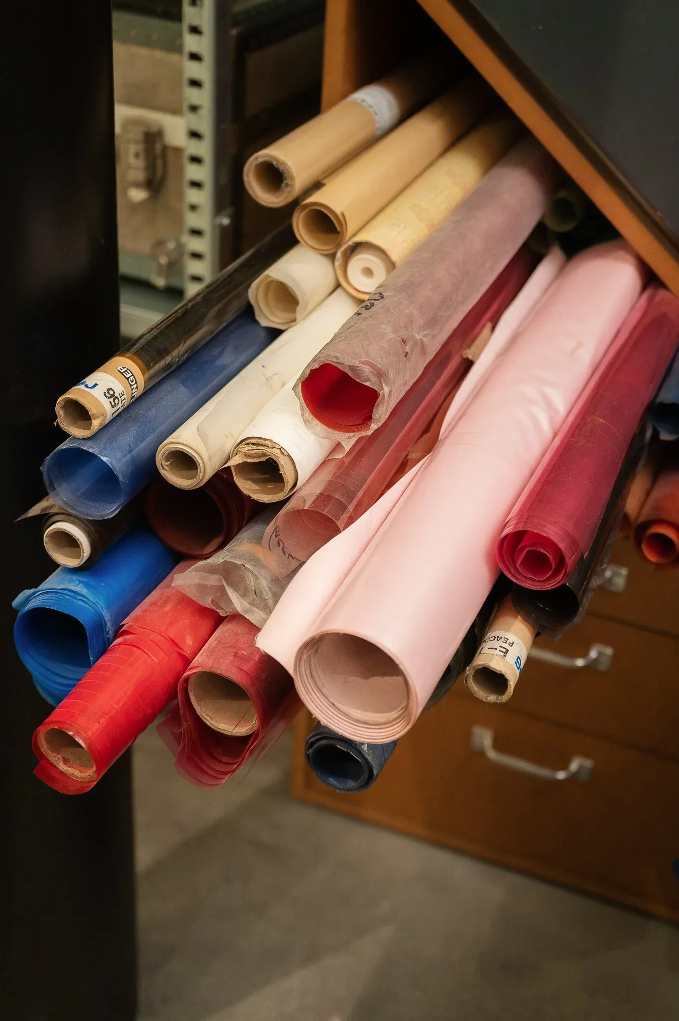 Props at the Studio of Elfie Semotan
