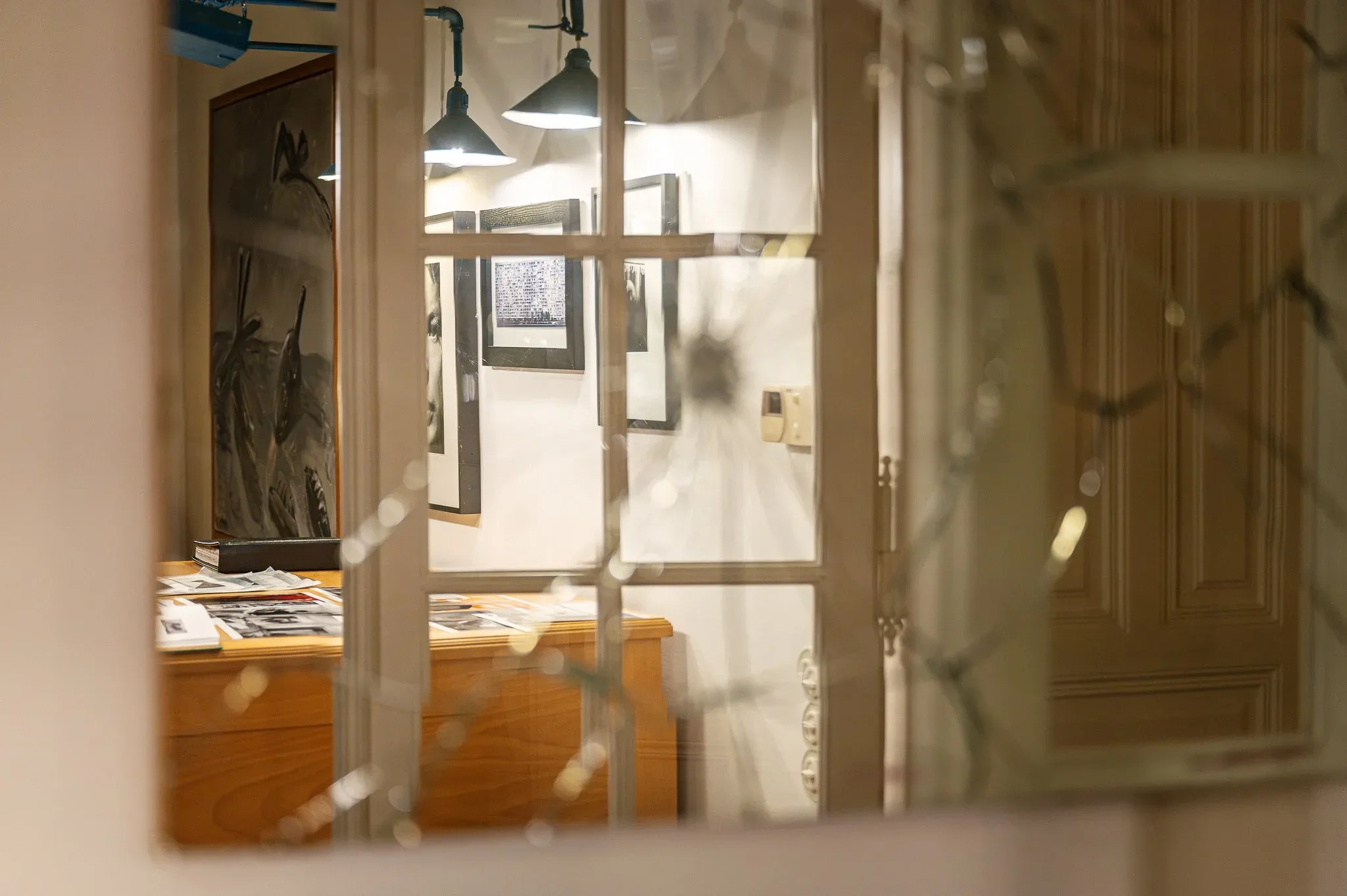 Details of the studio of Elfie Semotan