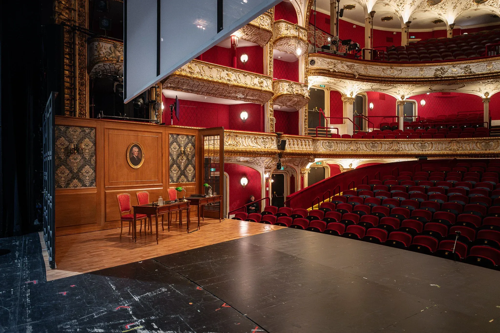 Props of "BulletTime" at the Volkstheater Vienna
