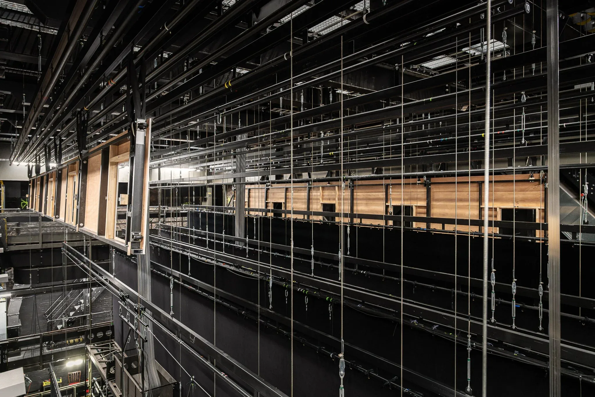 Fly loft at Volkstheater Vienna
