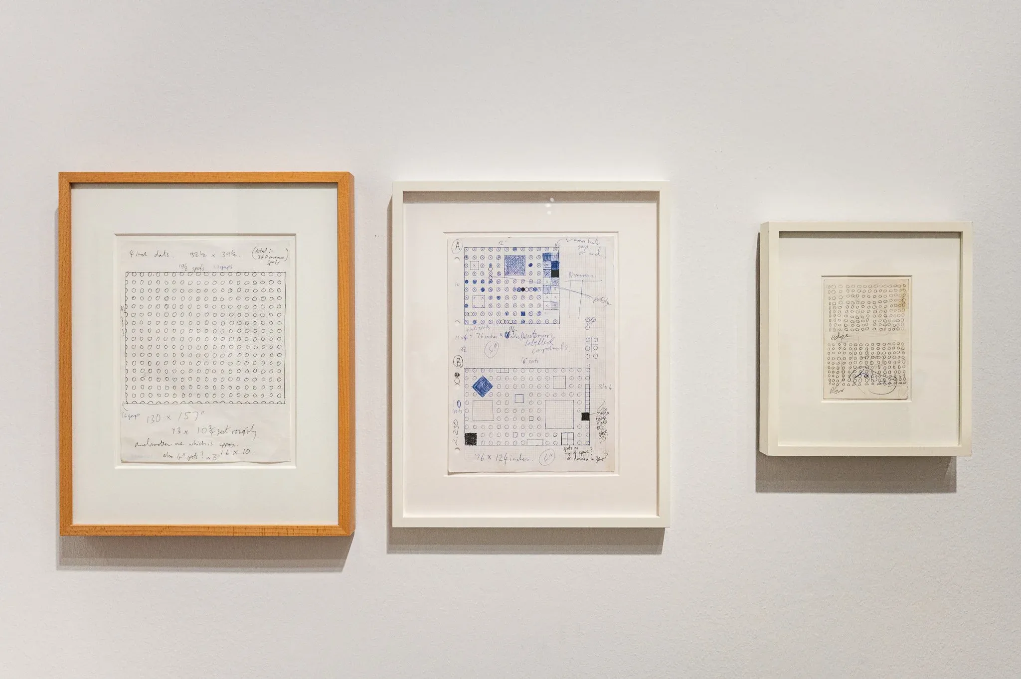 Exhibition view “Damien Hirst - Drawings”, Albertina Modern, 2025