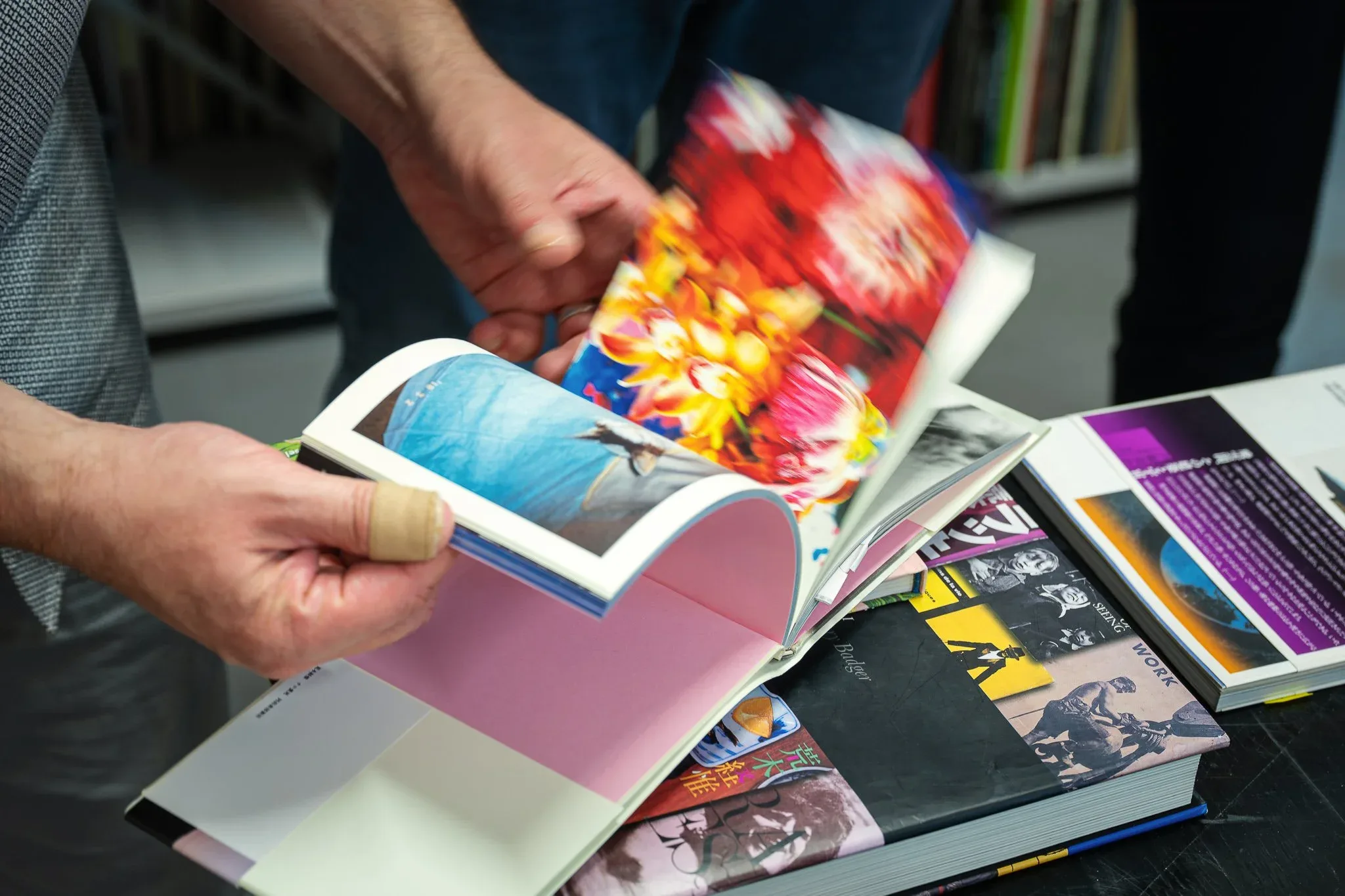 Nobuyoshi Araki made over 500 photo books and a considerable amount was collected by Michael Kollmann, Ostlicht