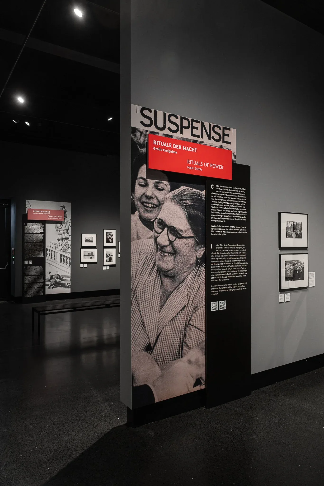 Exhibition View "Watch! Watch! Watch!" Henri Cartier-Bresson, FOTO ARSENAL Vienna