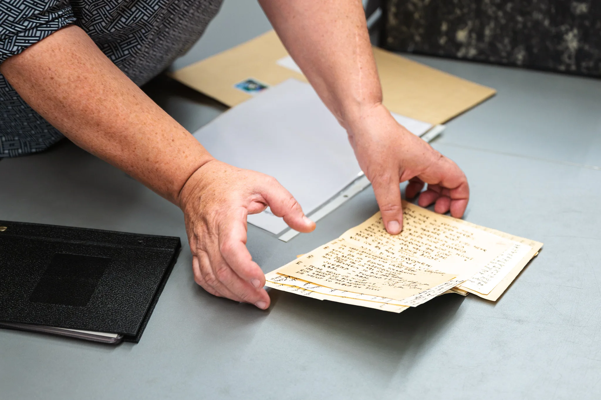 Handwritten pages from the collections, Bruno Kreisky Archive, Vienna, 2026