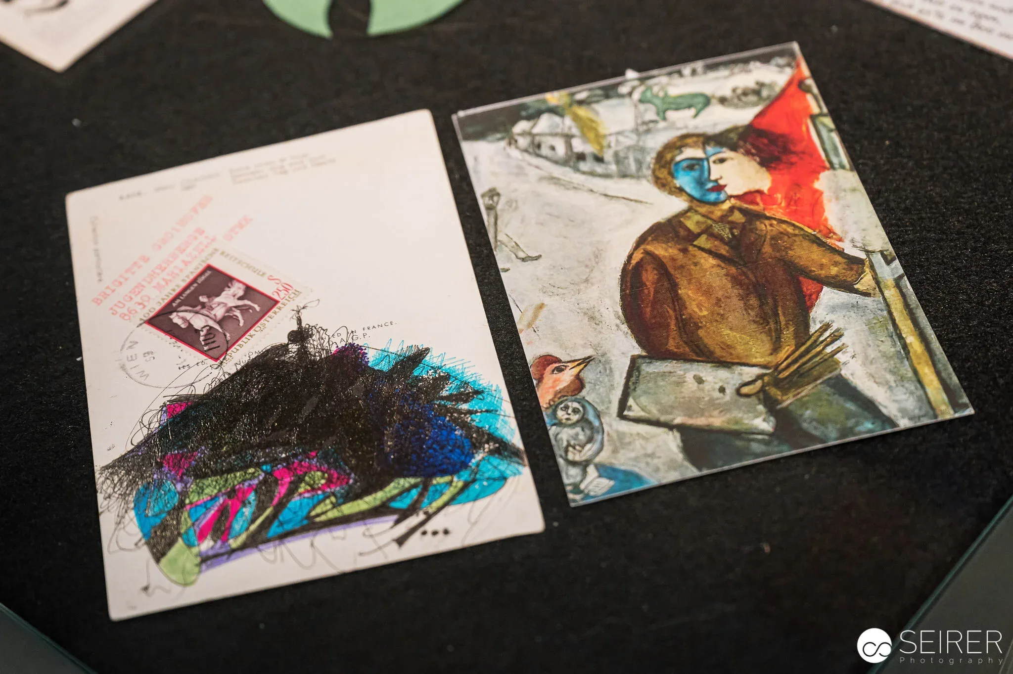 Mail Art ganz analog - Padhi Frieberger im Westlicht