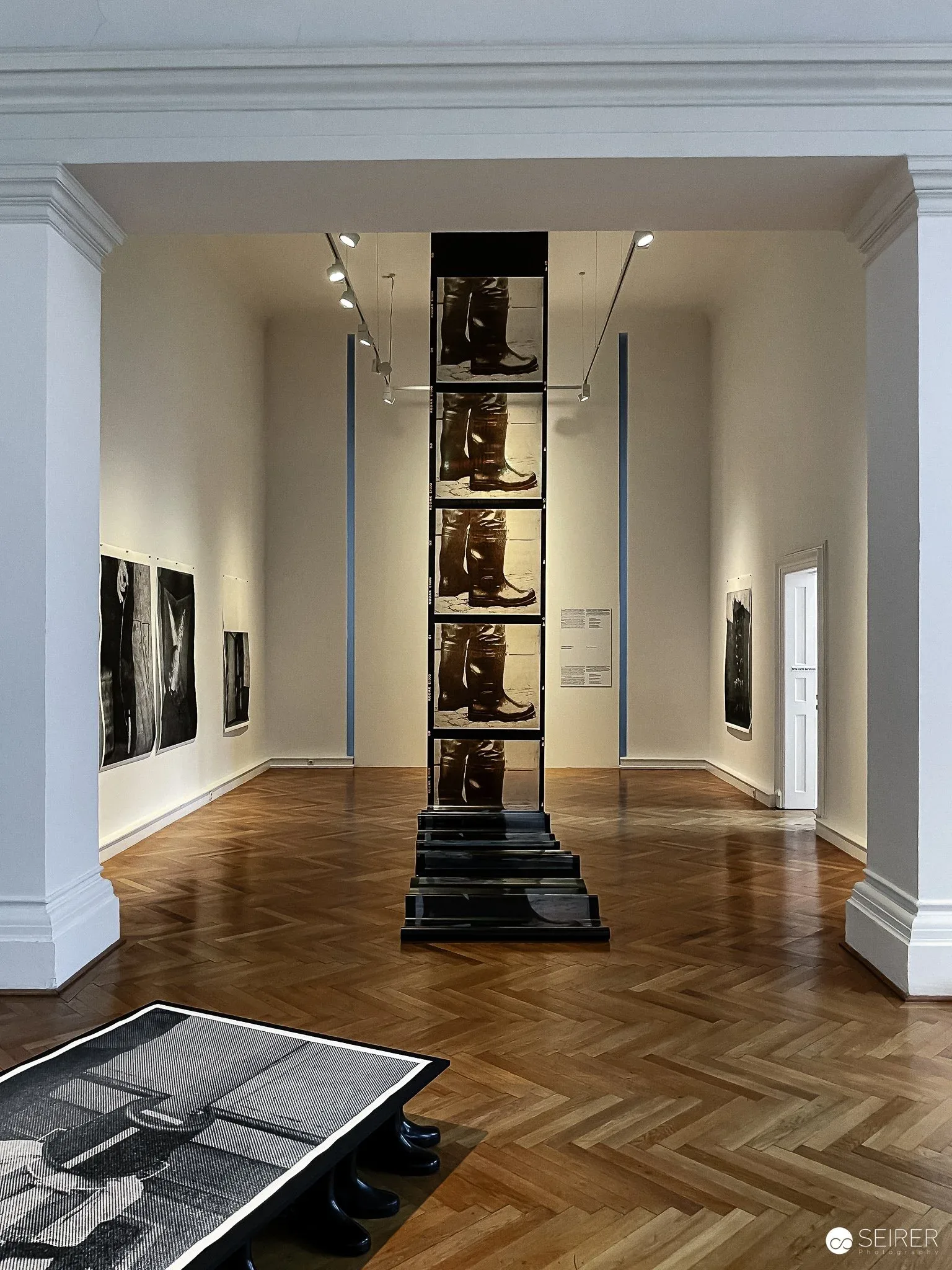 Exhibition view Peter Schreiner at Francisco Carolinum: some Secrets on Photography