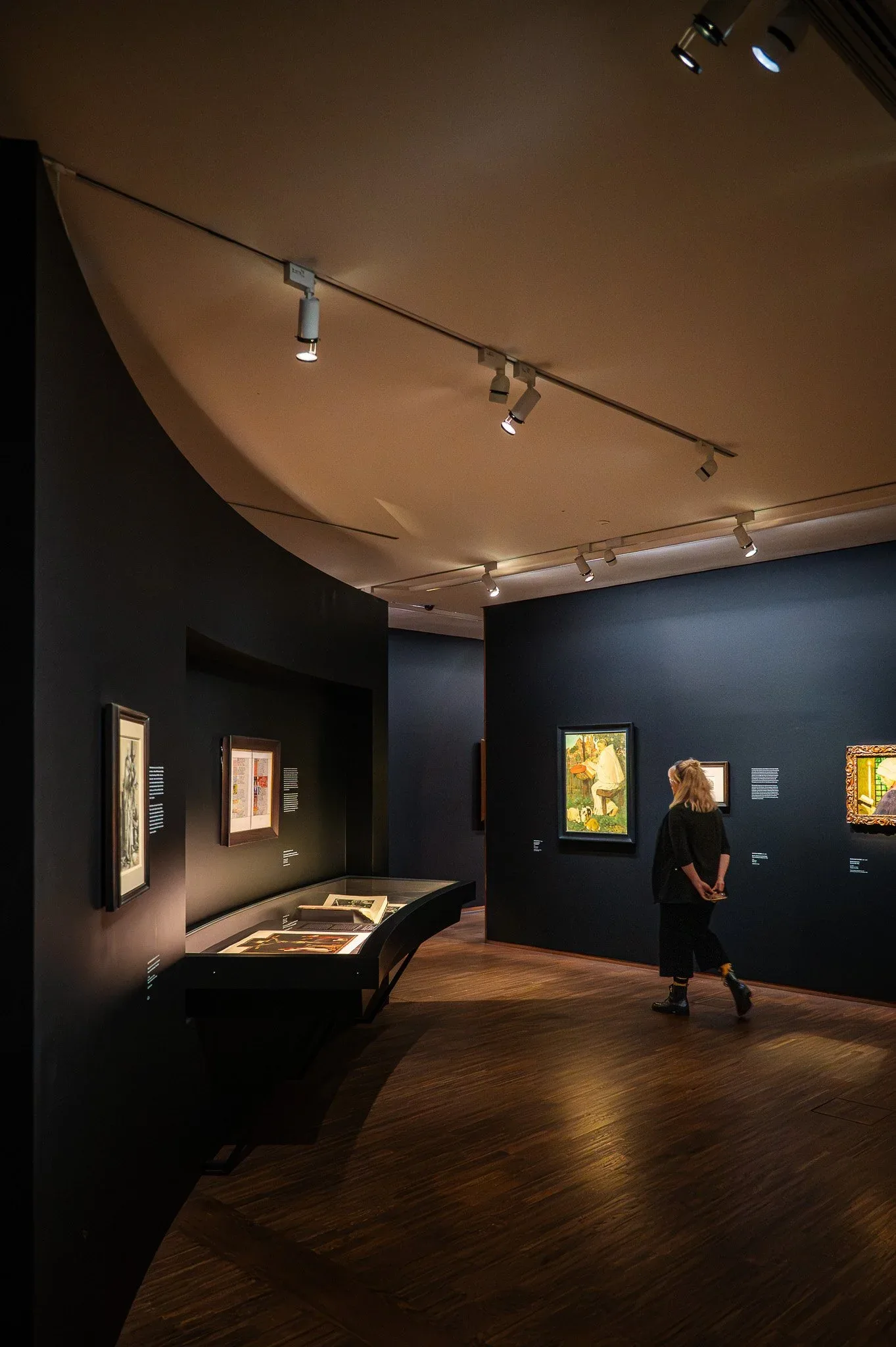 Exhibition view, “Gothic Modern”, Albertina 2025