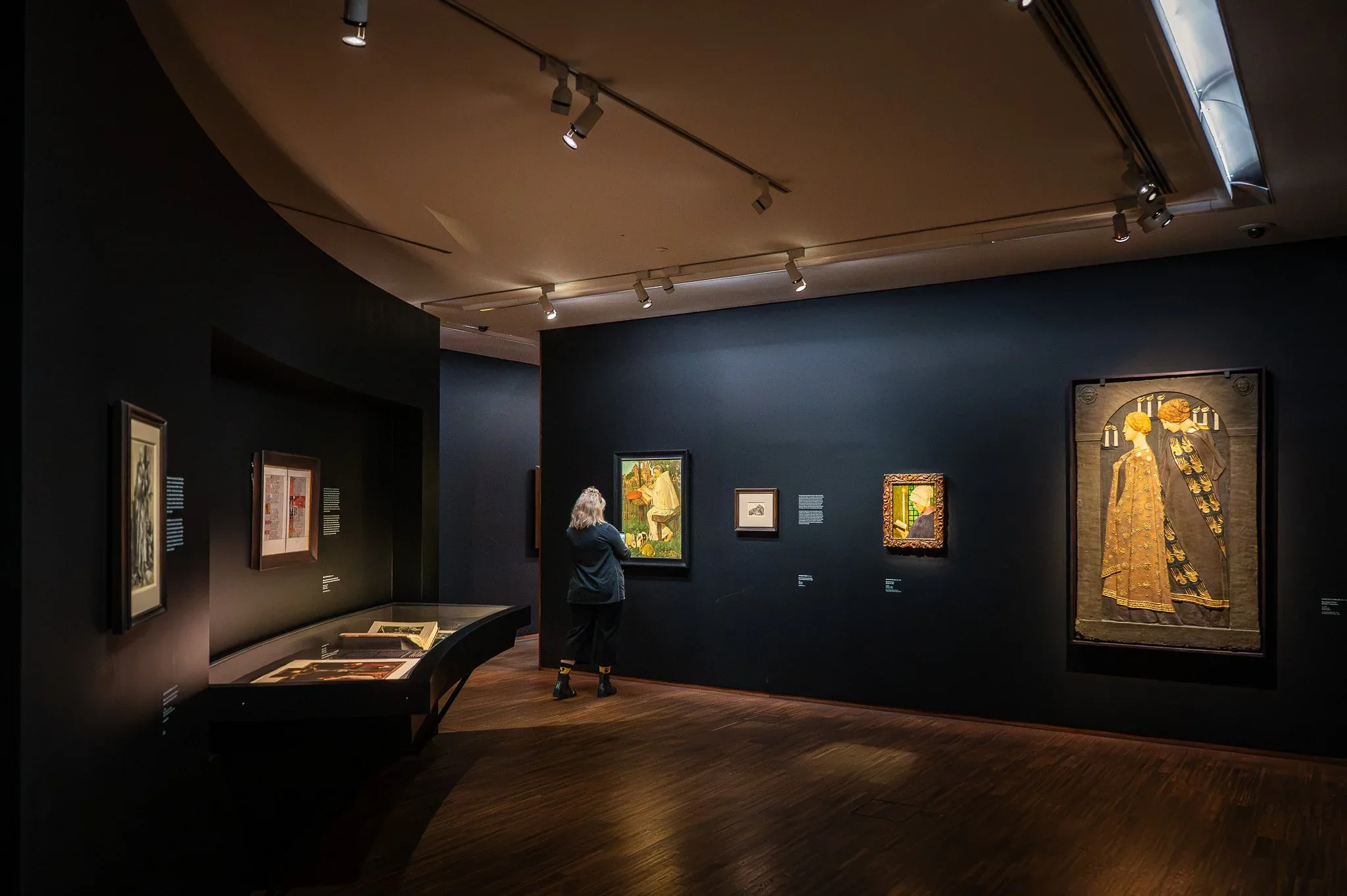 Exhibition view, “Gothic Modern”, Albertina 2025